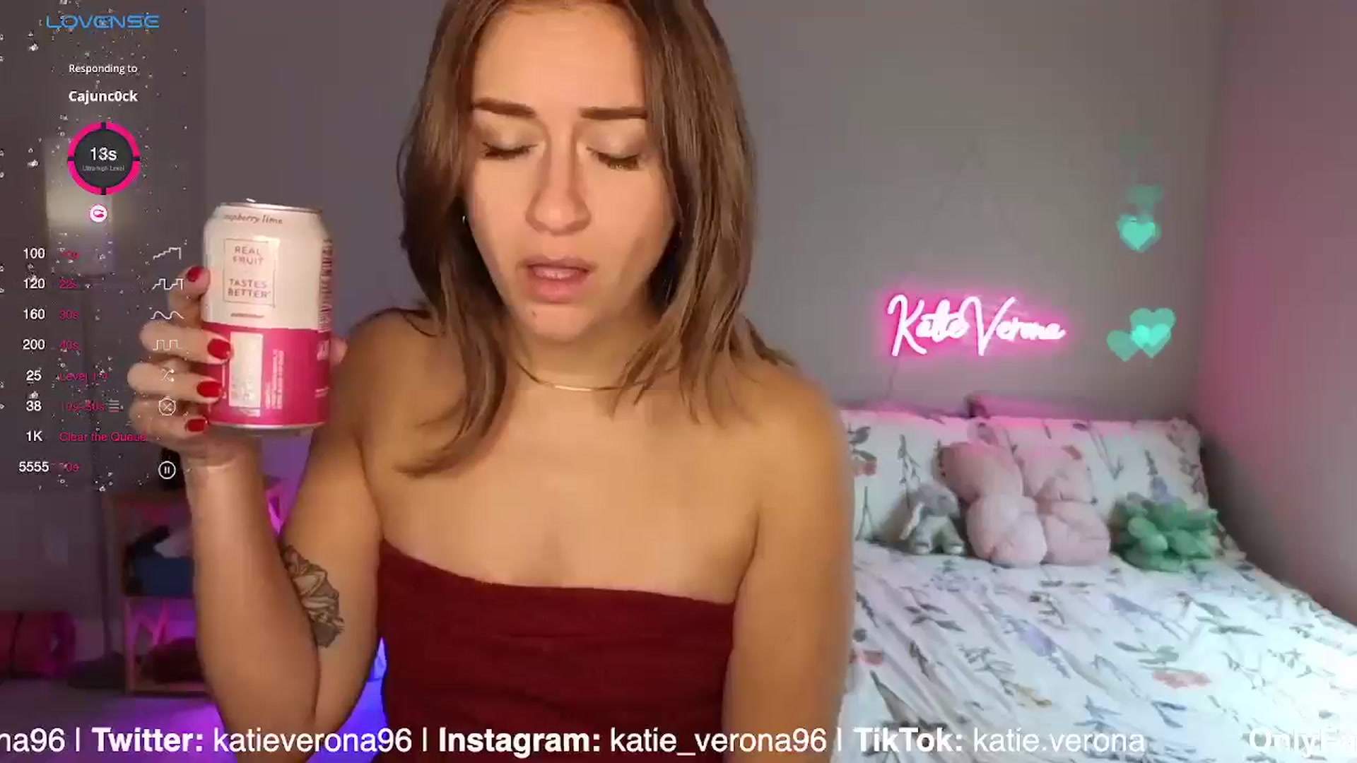Gallery image thumbnail from KatieVerona96's myfreecams stream on, 07/10/2024, 18:42 image 12 of 20