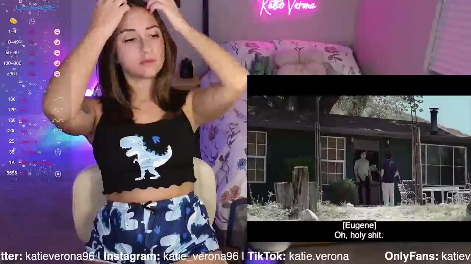 Gallery image thumbnail from KatieVerona96's myfreecams stream on, 08/07/2024, 02:00 image 11 of 20