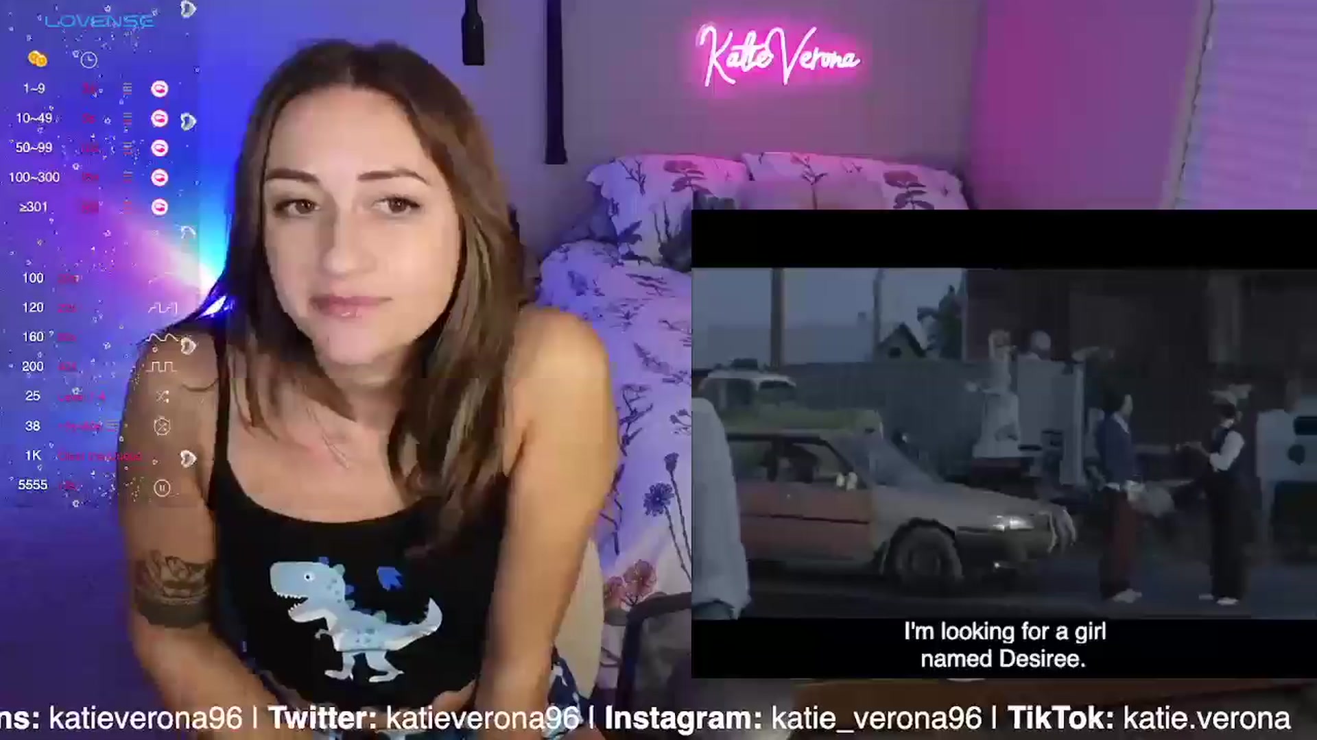 Gallery image thumbnail from KatieVerona96's myfreecams stream on, 08/07/2024, 02:00 image 9 of 20