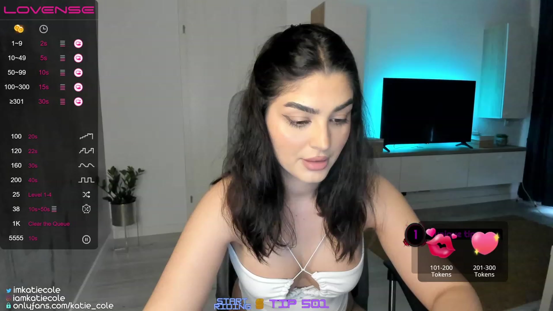 Gallery image thumbnail from Katie_Cole's myfreecams stream on, 06/01/2023, 08:07 image 20 of 20