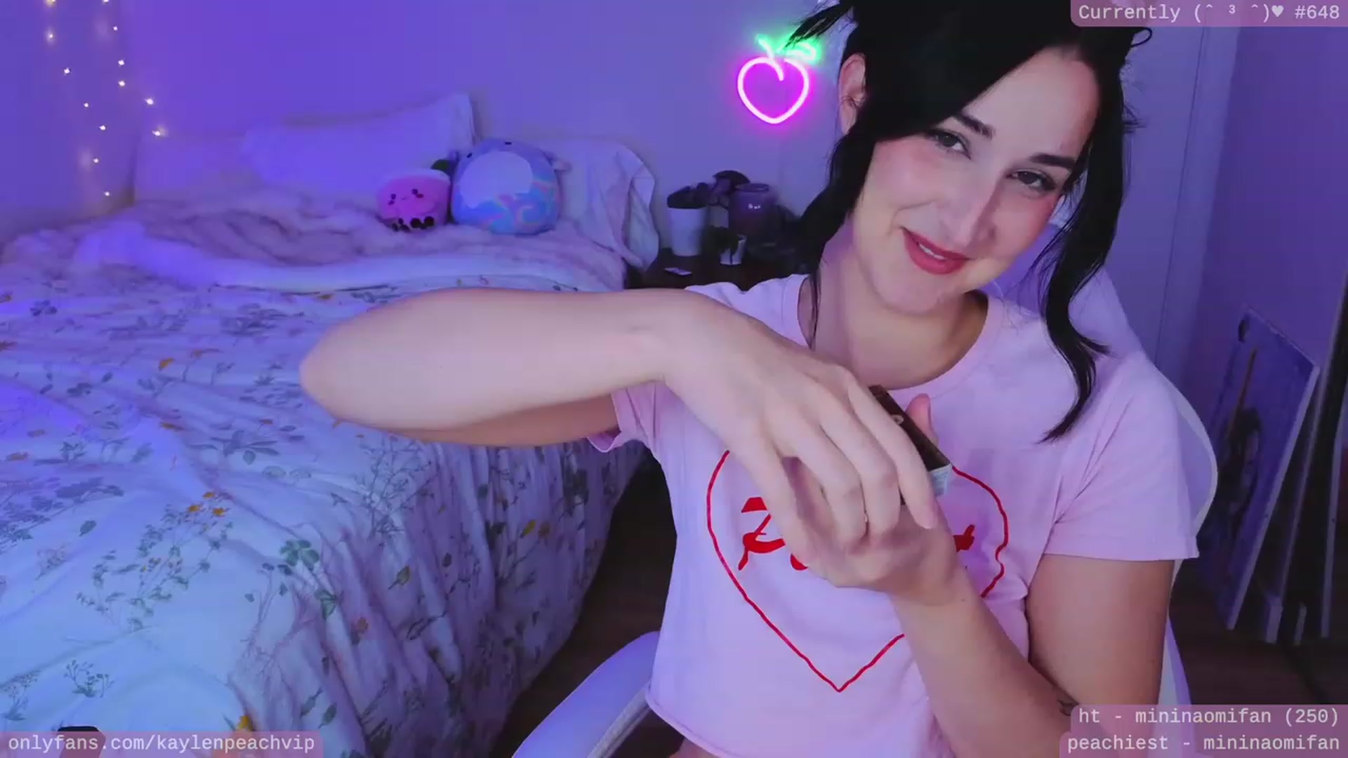 Gallery image thumbnail from KaylenPeach's myfreecams stream on, 08/08/2023, 02:29 image 14 of 20