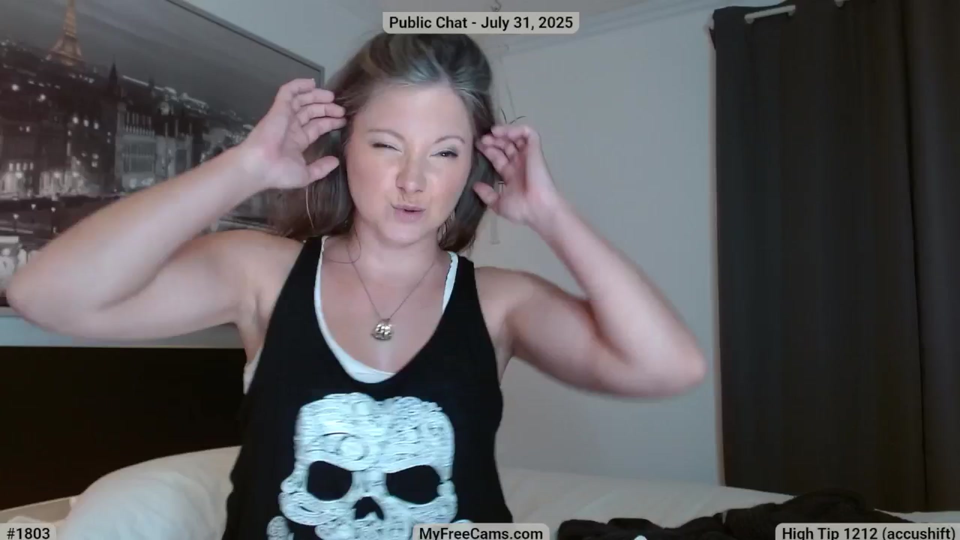 Gallery image thumbnail from KellyHeart's myfreecams stream on, 08/01/2025, 03:27 image 13 of 20