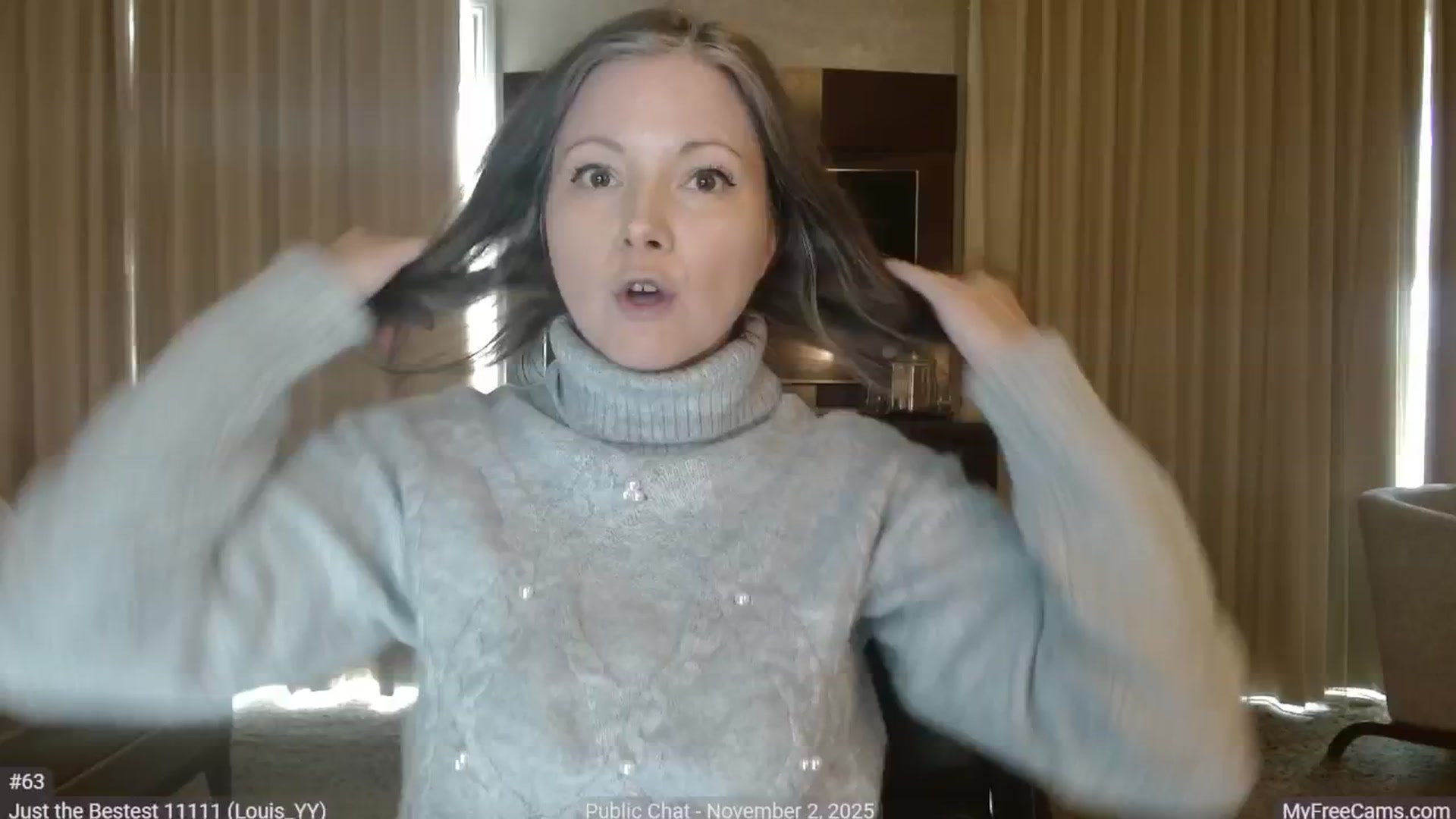 Gallery image thumbnail from KellyHeart's myfreecams stream on, 11/02/2025, 21:03 image 1 of 20