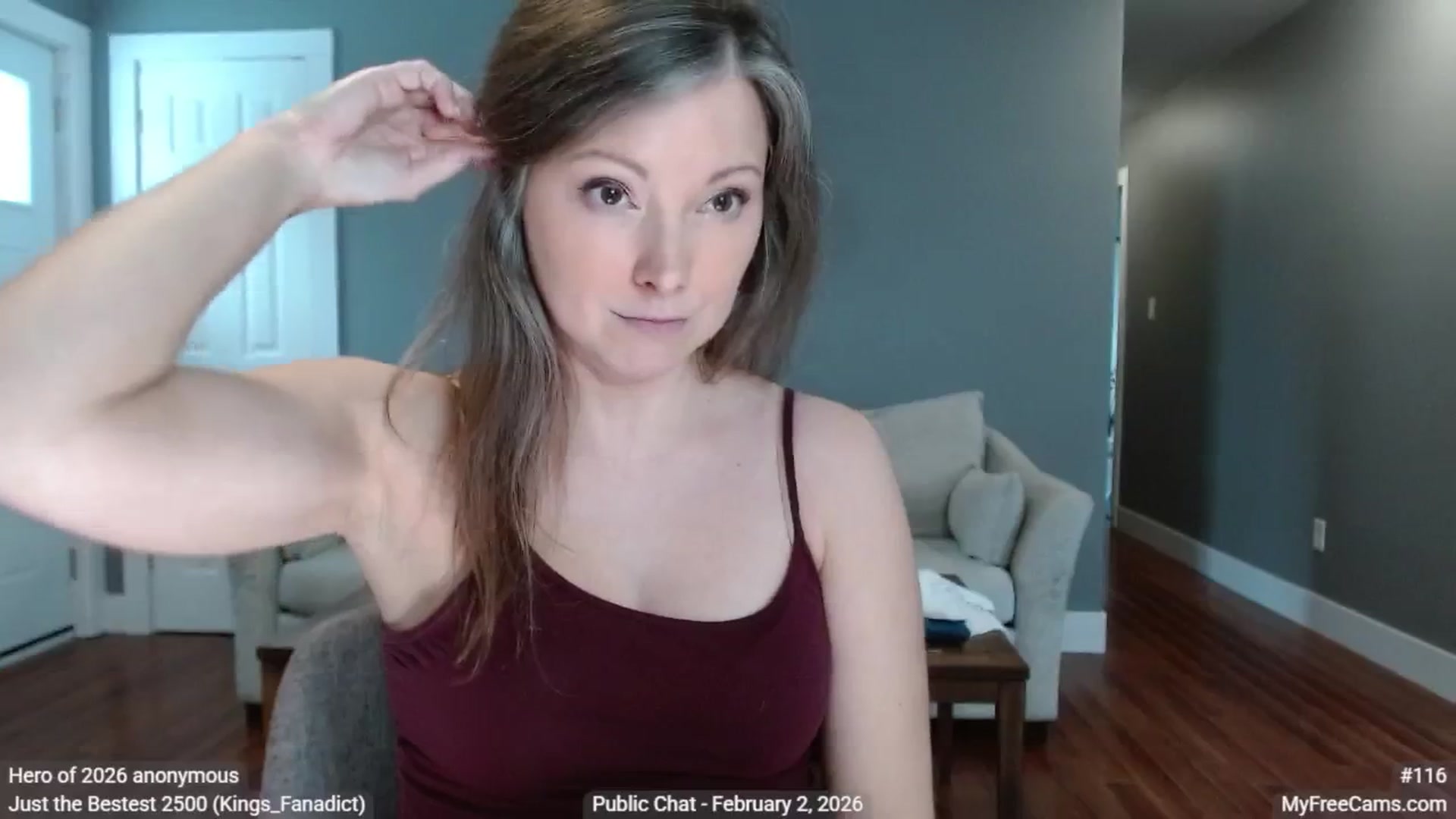 Gallery image thumbnail from KellyHeart's myfreecams stream on, 02/02/2026, 20:19 image 20 of 20
