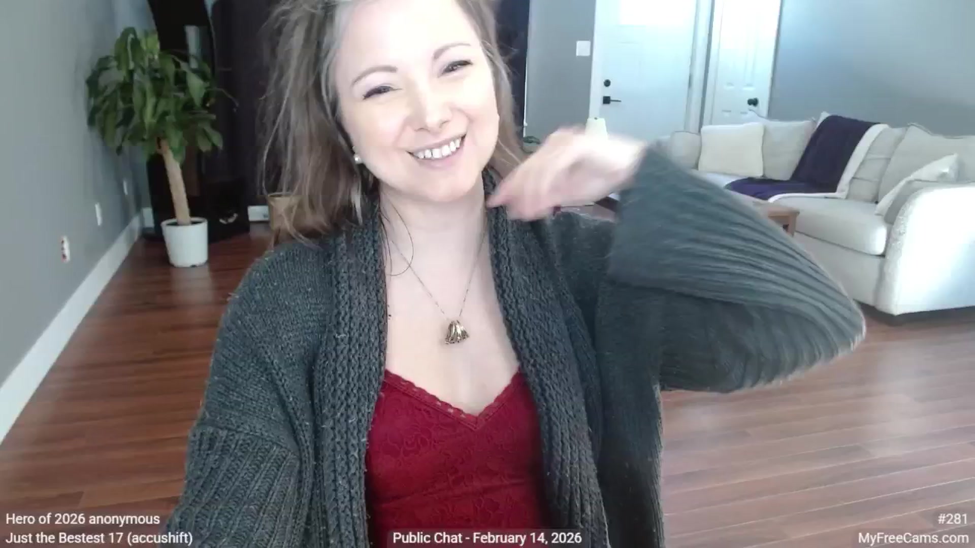 Gallery image thumbnail from KellyHeart's myfreecams stream on, 02/14/2026, 16:38 image 2 of 20