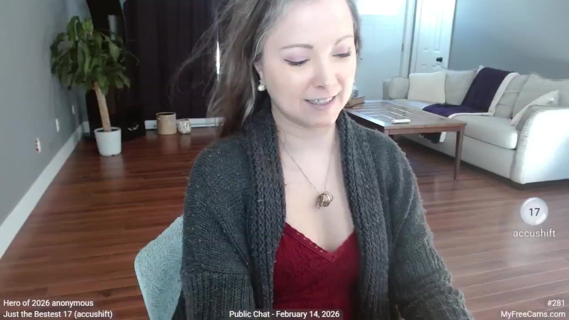 Gallery image thumbnail from KellyHeart's myfreecams stream on, 02/14/2026, 16:38 image 1 of 20