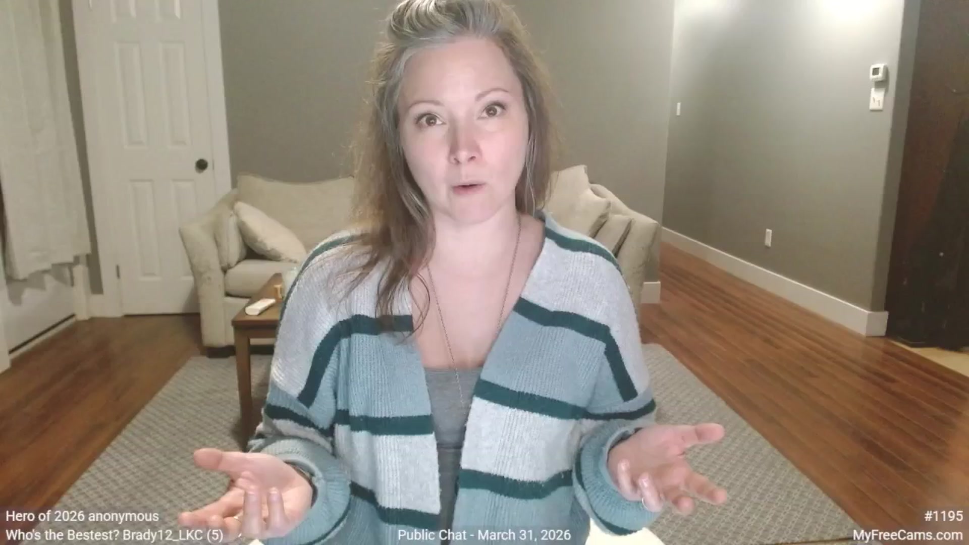 Gallery image thumbnail from KellyHeart's myfreecams stream on, 04/01/2026, 24:01 image 9 of 20