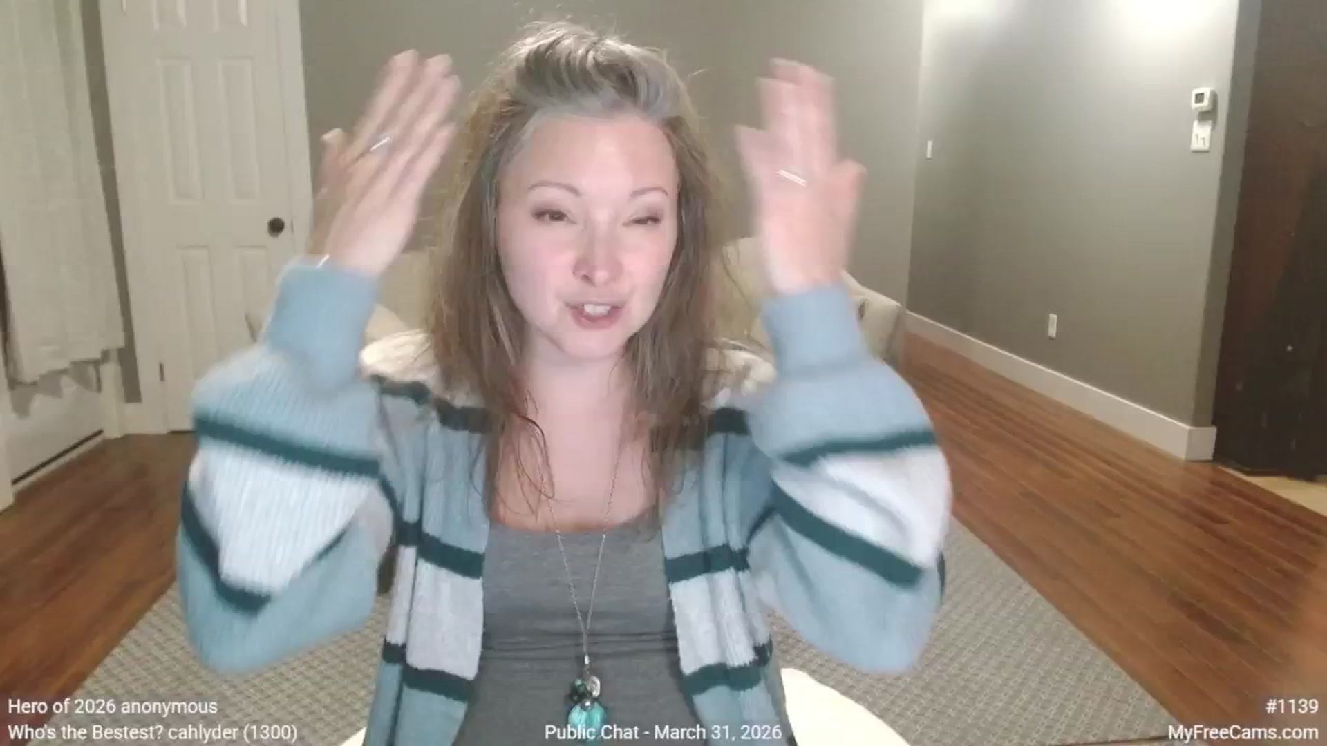 Gallery image thumbnail from KellyHeart's myfreecams stream on, 04/01/2026, 01:17 image 18 of 20
