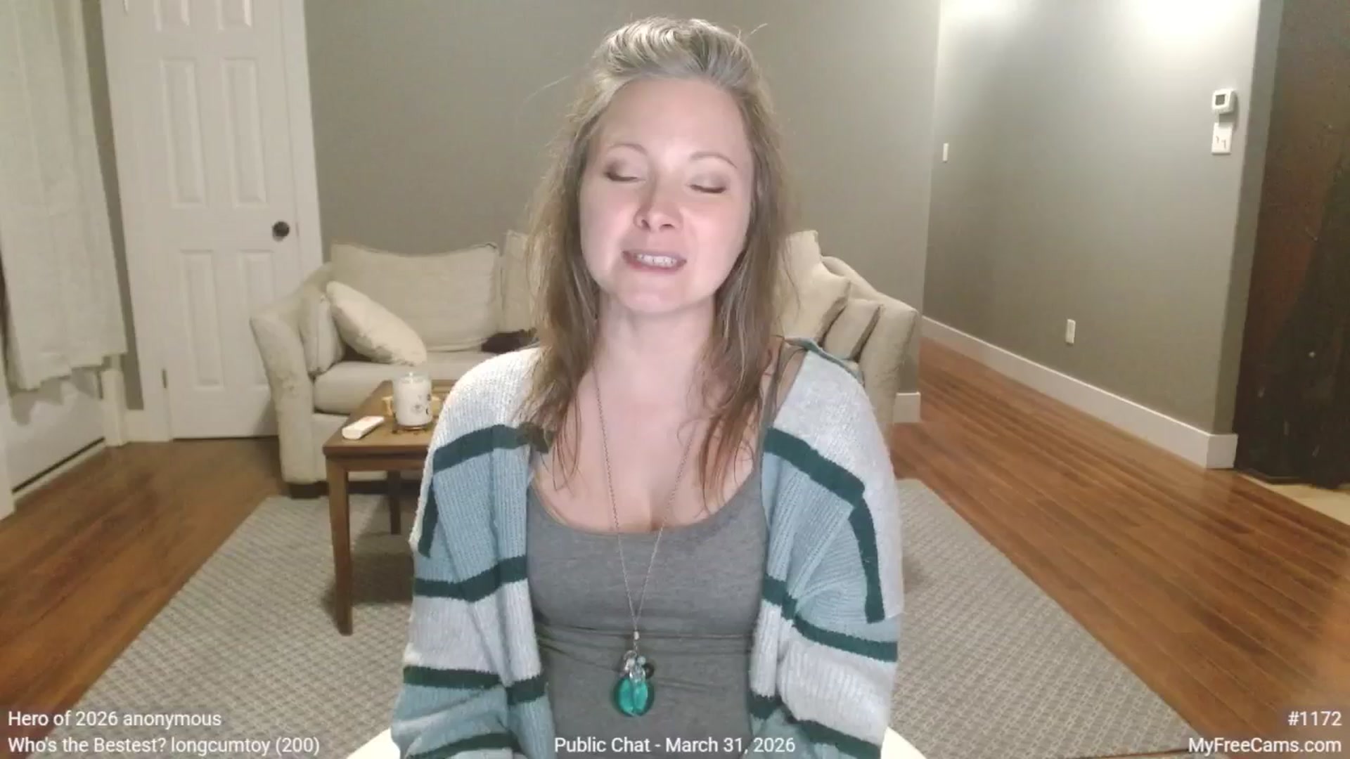Gallery image thumbnail from KellyHeart's myfreecams stream on, 04/01/2026, 01:17 image 8 of 20