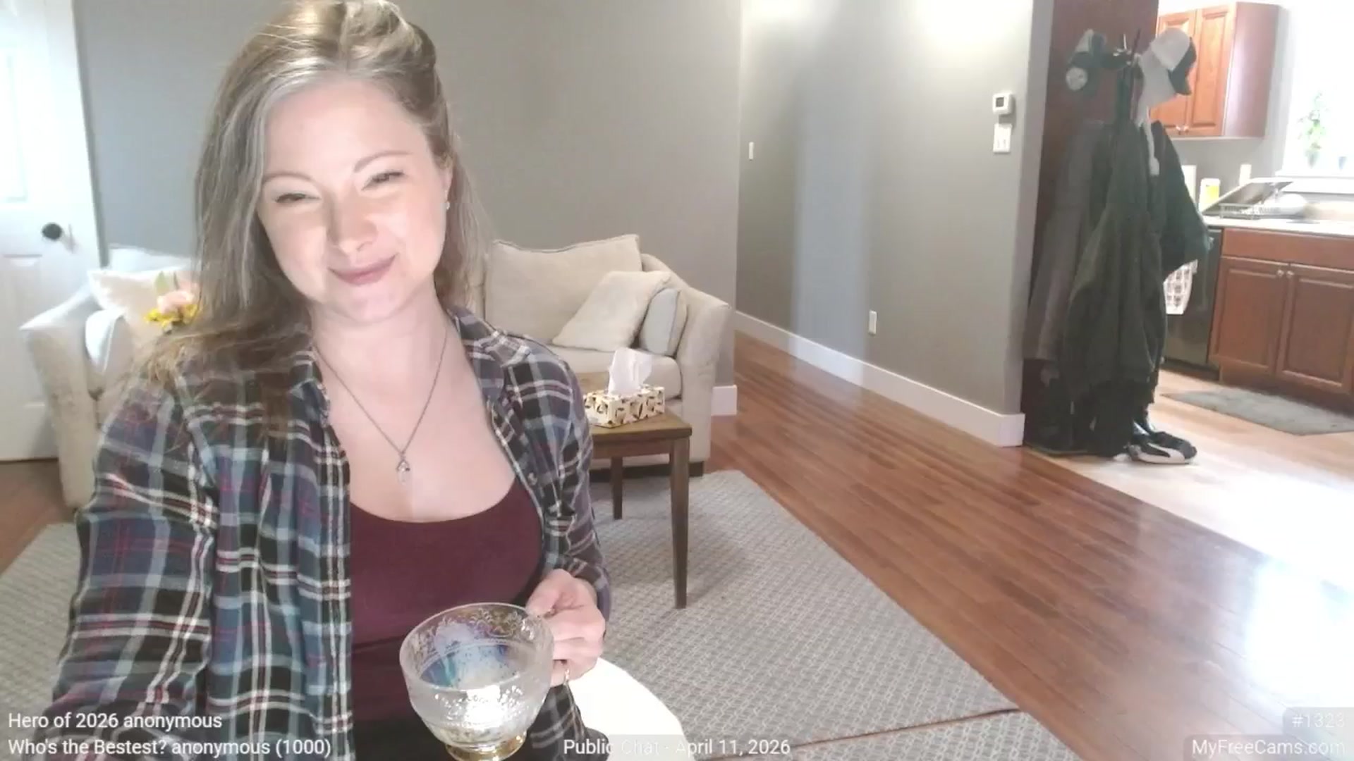 Gallery image thumbnail from KellyHeart's myfreecams stream on, 04/11/2026, 16:36 image 9 of 20