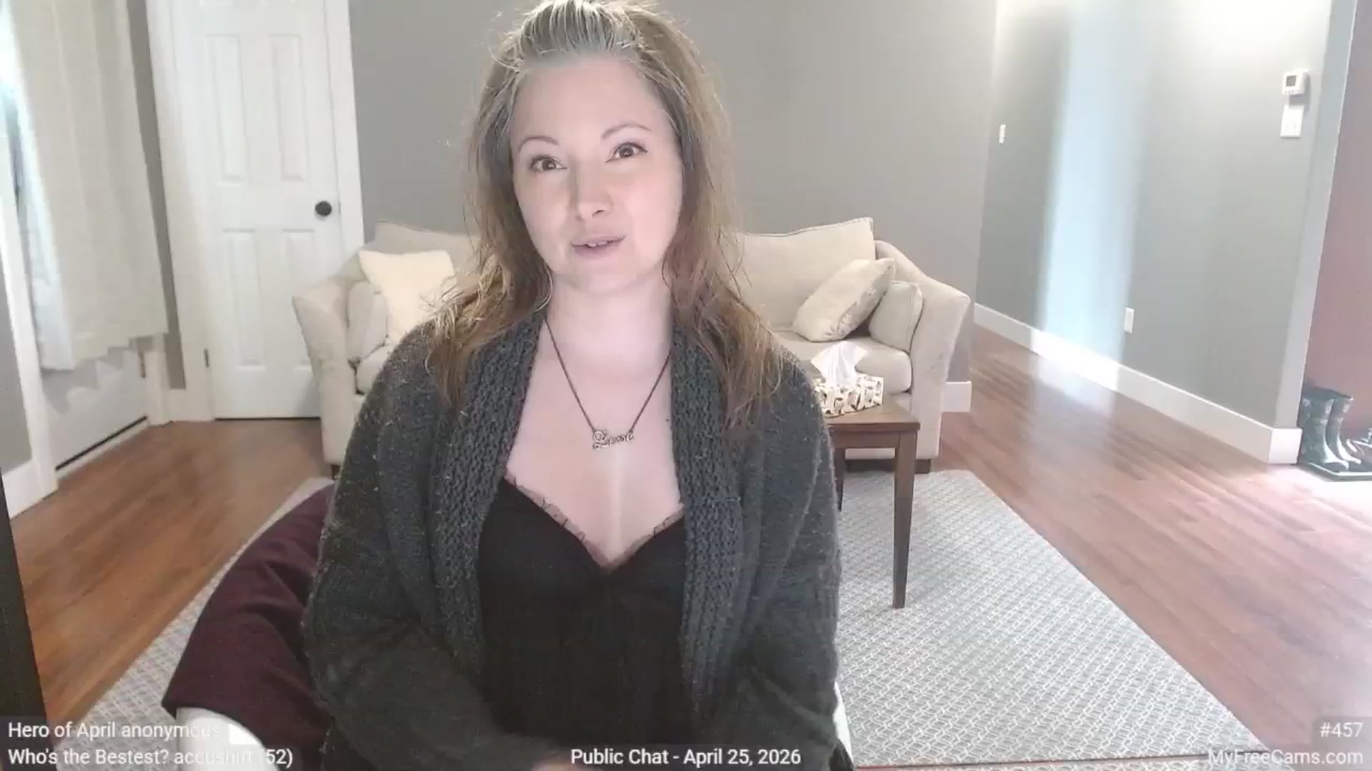 Gallery image thumbnail from KellyHeart's myfreecams stream on, 04/25/2026, 16:35 image 4 of 20
