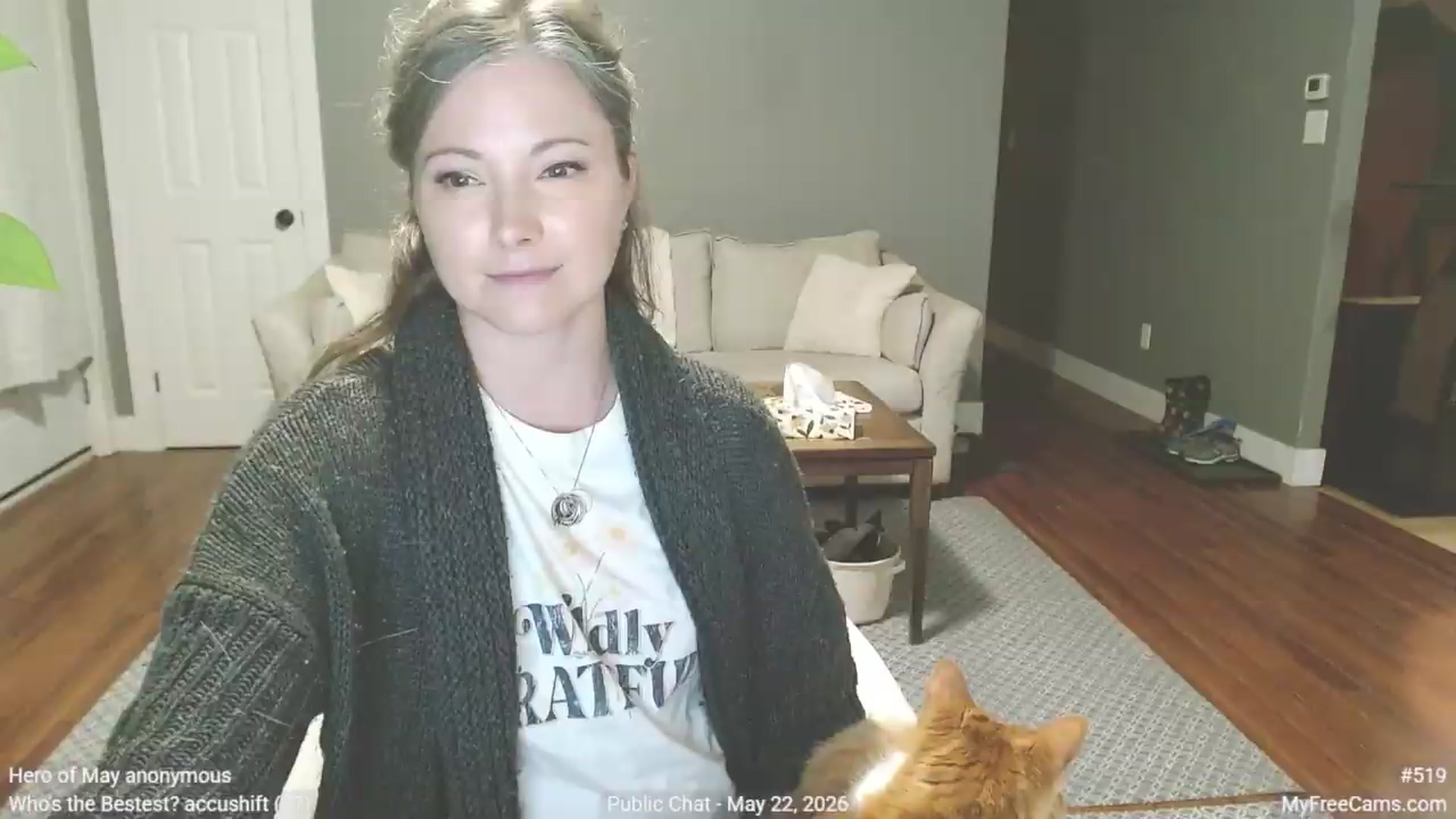 Gallery image thumbnail from KellyHeart's myfreecams stream on, 05/23/2026, 04:22 image 3 of 20