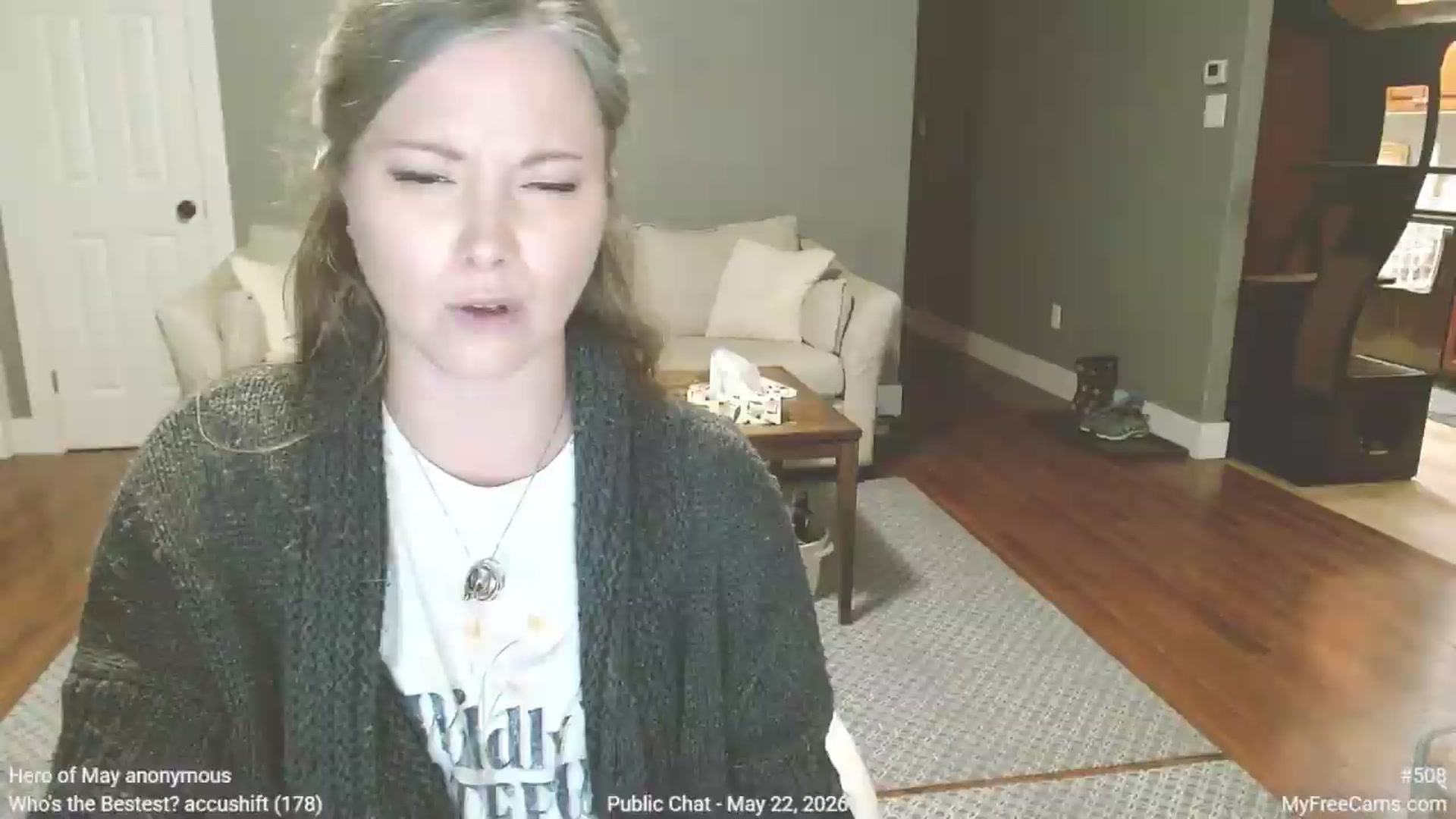 Gallery image thumbnail from KellyHeart's myfreecams stream on, 05/23/2026, 04:22 image 13 of 20