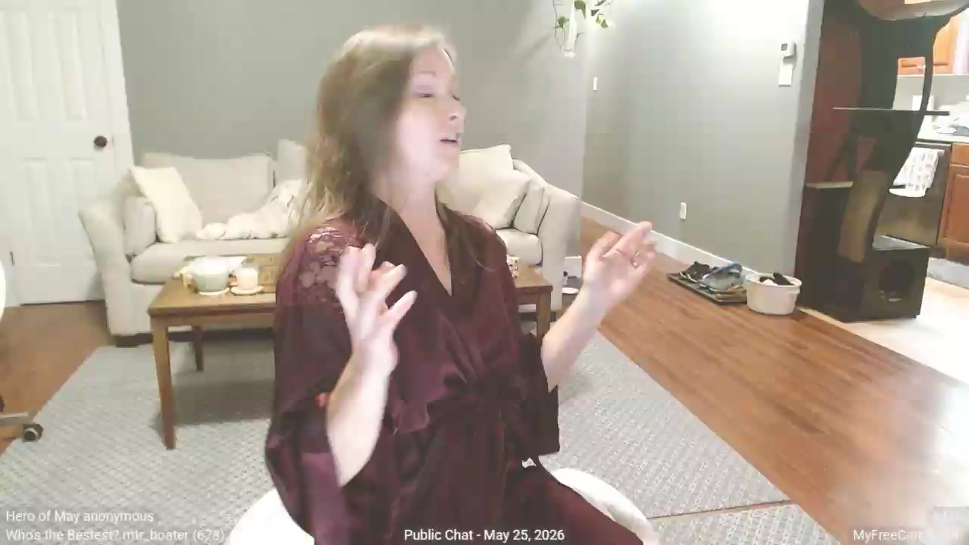 Gallery image thumbnail from KellyHeart's myfreecams stream on, 05/25/2026, 17:57 image 3 of 20