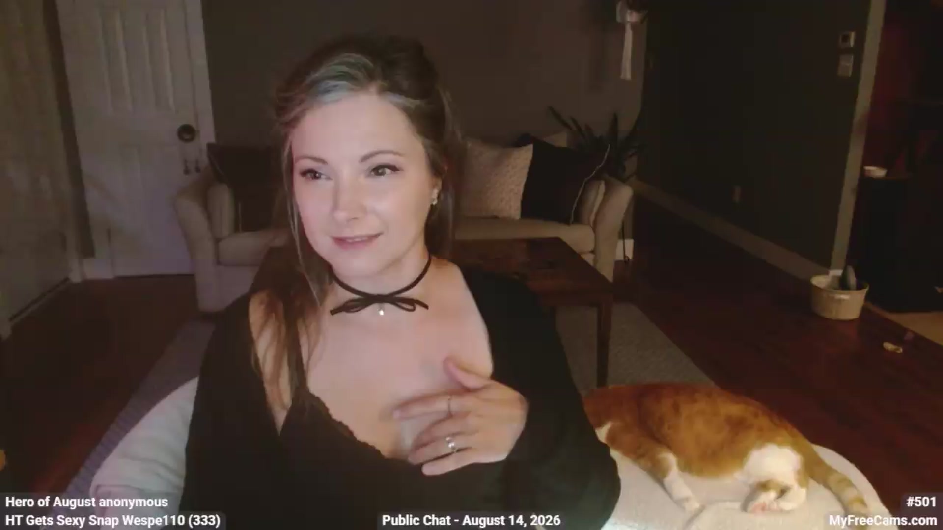 Gallery image thumbnail from KellyHeart's myfreecams stream on, 08/15/2026, 05:43 image 7 of 20