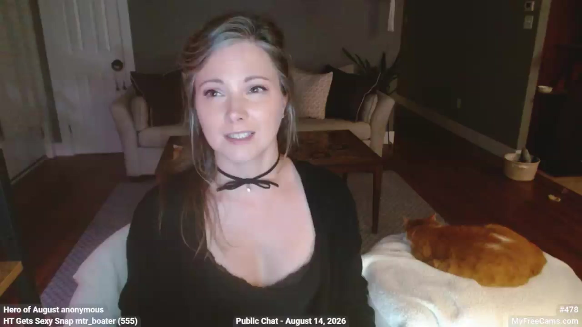Gallery image thumbnail from KellyHeart's myfreecams stream on, 08/15/2026, 05:43 image 16 of 20