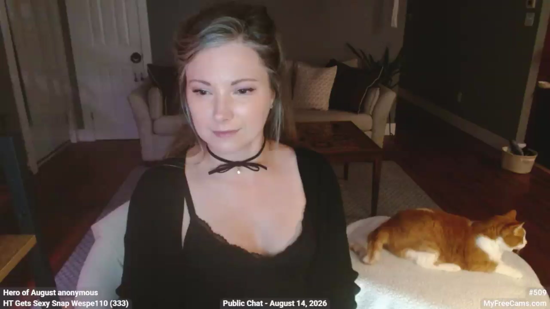 Gallery image thumbnail from KellyHeart's myfreecams stream on, 08/15/2026, 05:43 image 3 of 20