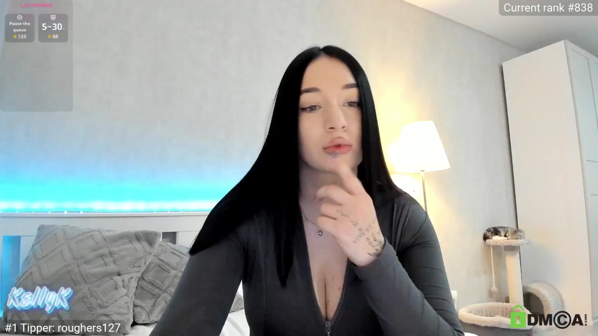 Gallery image thumbnail from KellyK's myfreecams stream on, 11/08/2024, 10:18 image 3 of 20