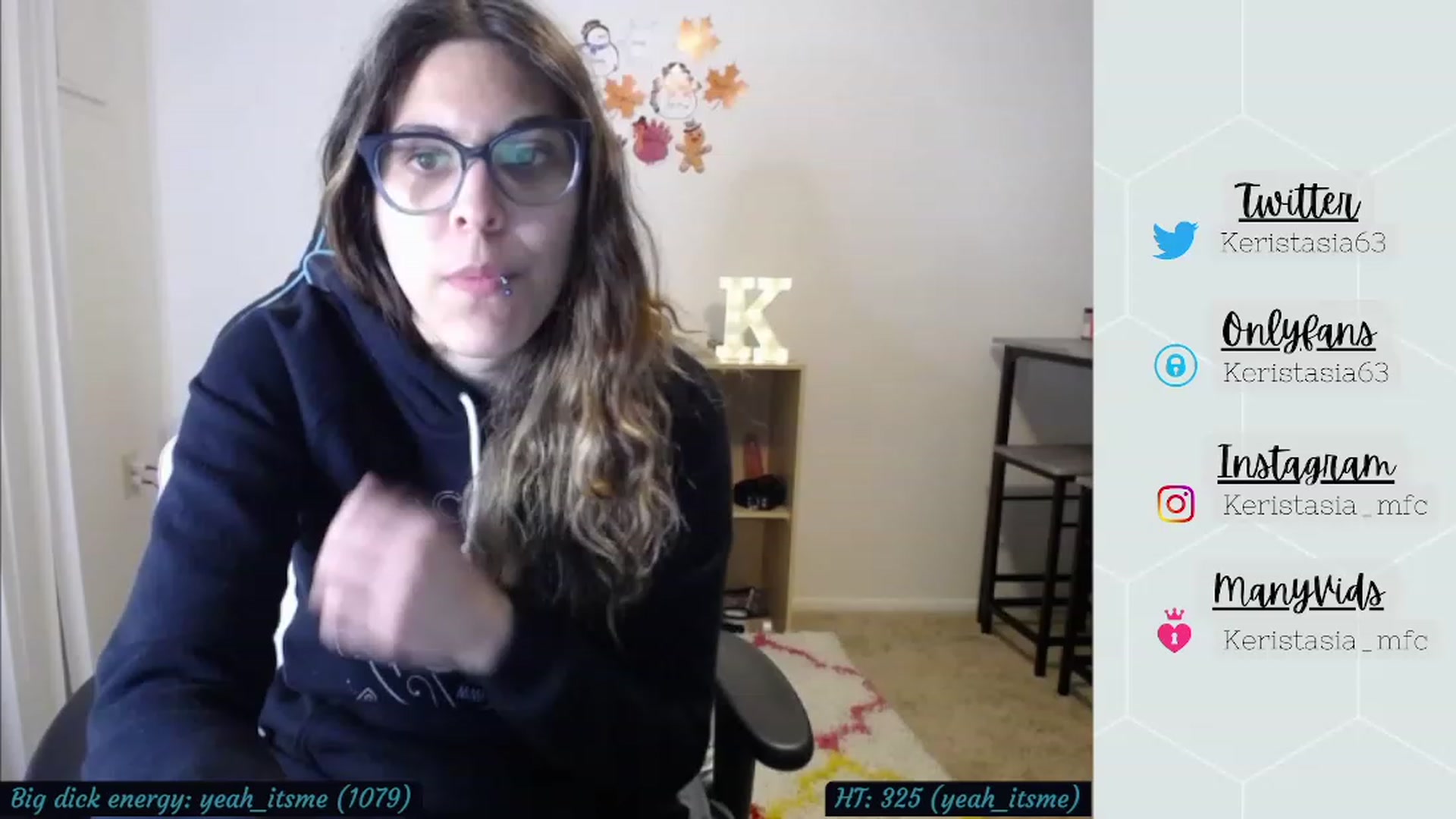 Gallery image thumbnail from Keristasia's myfreecams stream on, 11/21/2022, 01:41 image 20 of 20