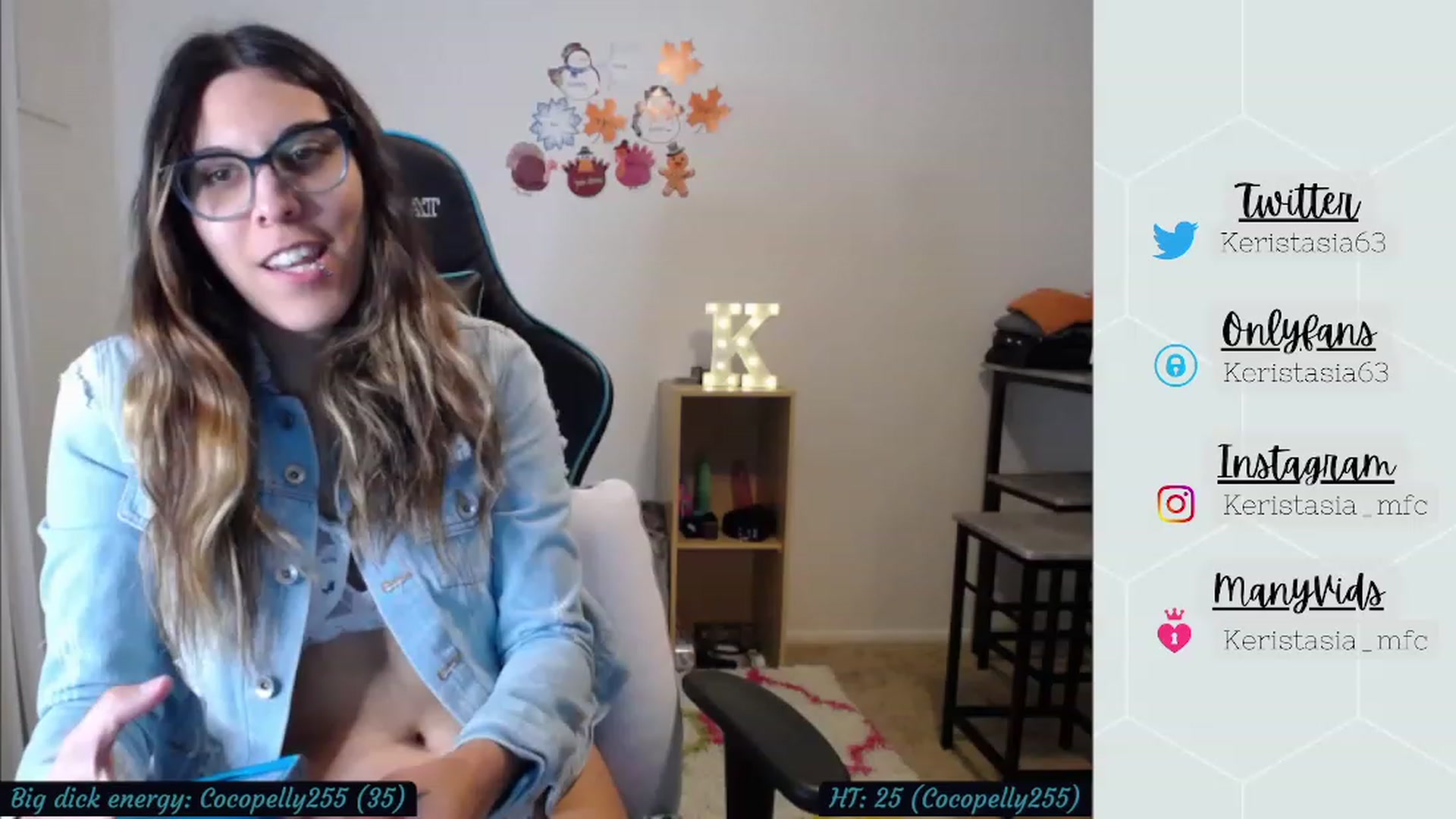 Gallery image thumbnail from Keristasia's myfreecams stream on, 11/23/2022, 24:01 image 16 of 20
