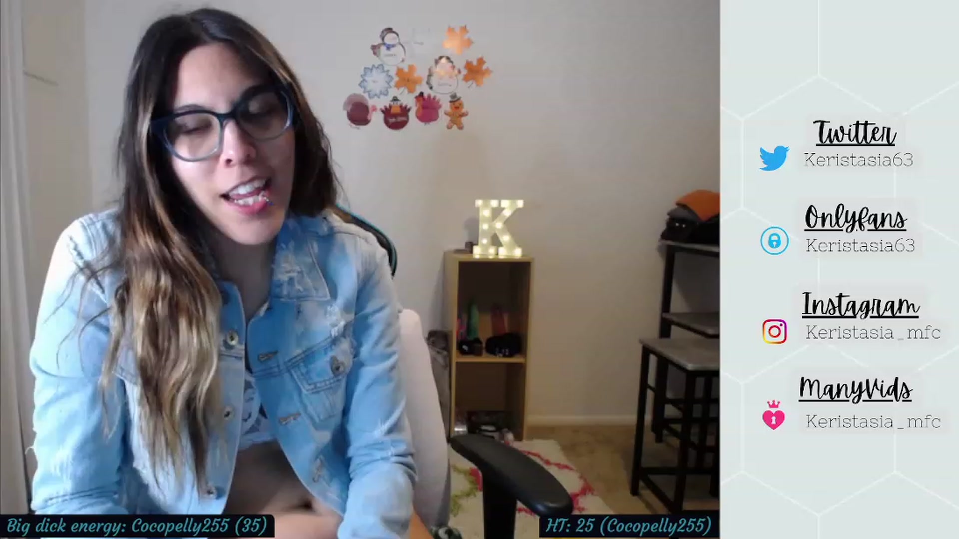 Gallery image thumbnail from Keristasia's myfreecams stream on, 11/23/2022, 24:01 image 20 of 20