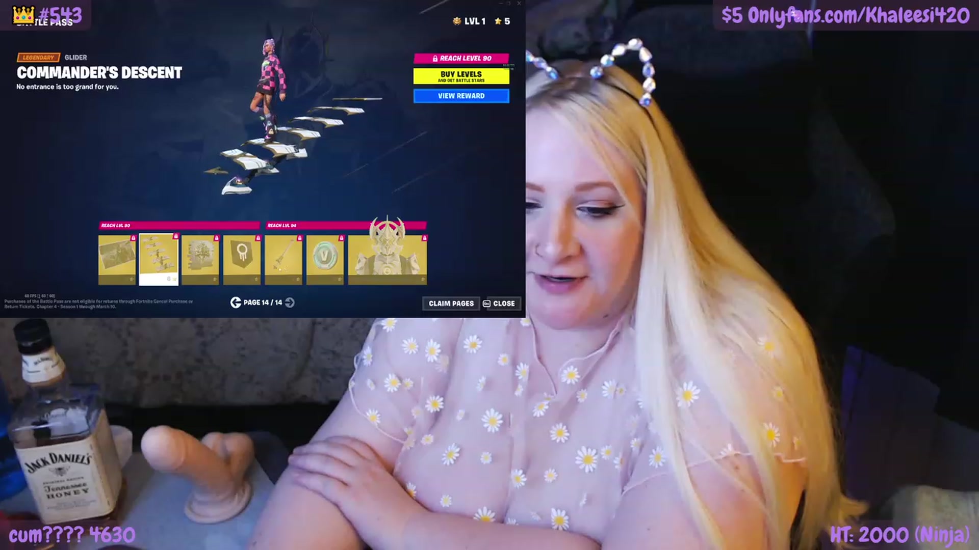 Gallery image thumbnail from Khaleesi420's myfreecams stream on, 12/04/2022, 13:26 image 15 of 20