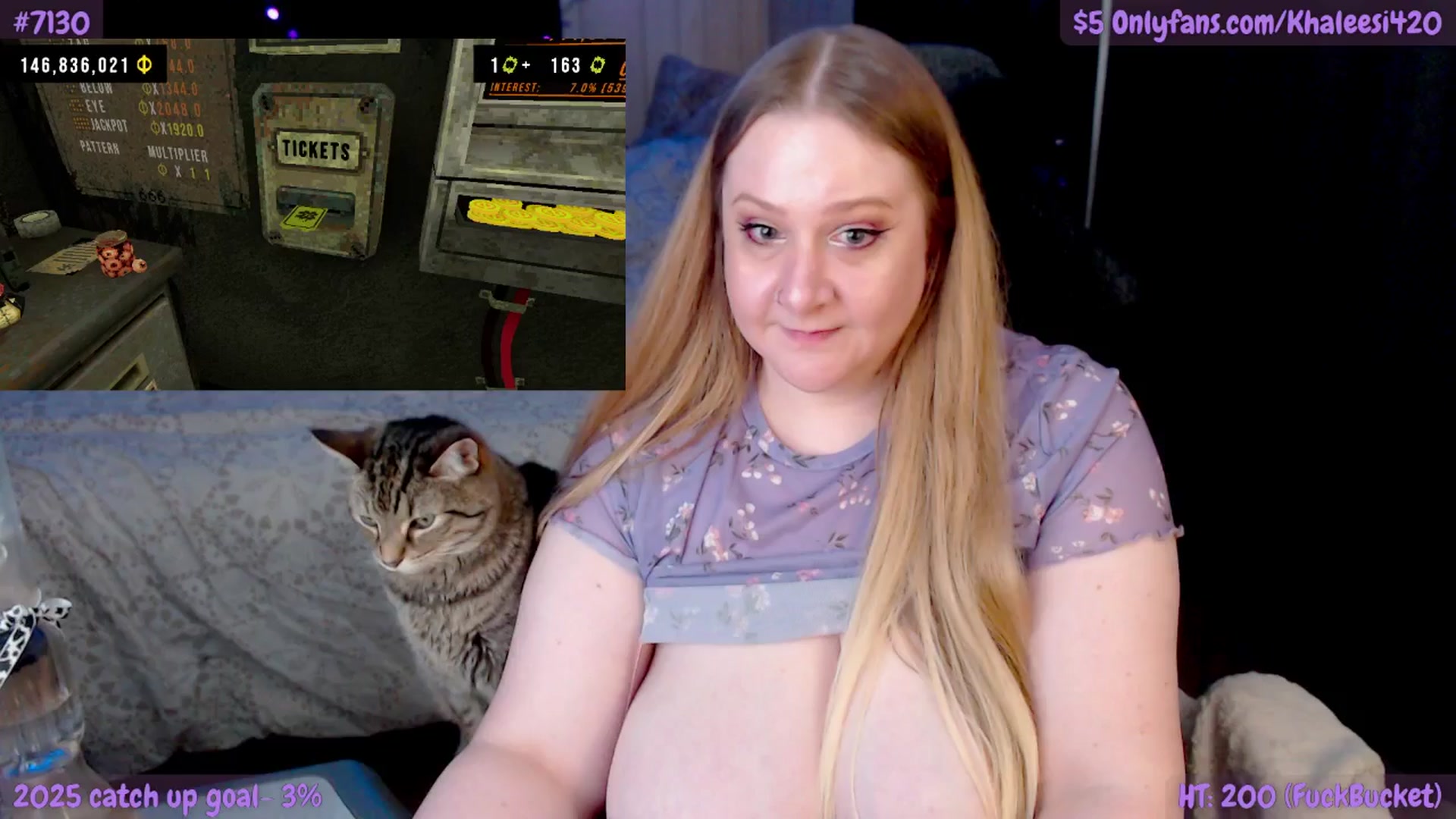 Gallery image thumbnail from Khaleesi420's myfreecams stream on, 11/22/2025, 12:48 image 1 of 20