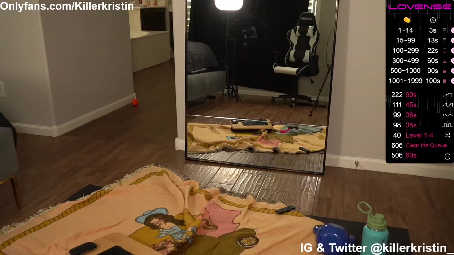 Gallery image thumbnail from KillerKristin's myfreecams stream on, 01/25/2023, 20:48 image 8 of 20