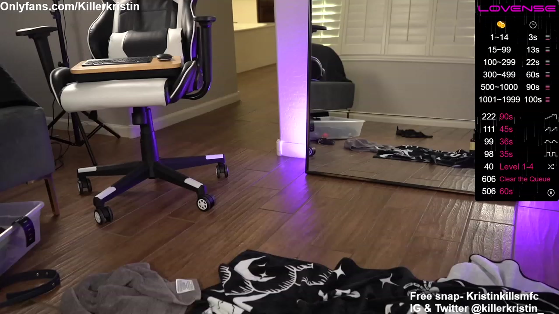 Gallery image thumbnail from KillerKristin's myfreecams stream on, 03/14/2023, 20:26 image 19 of 20