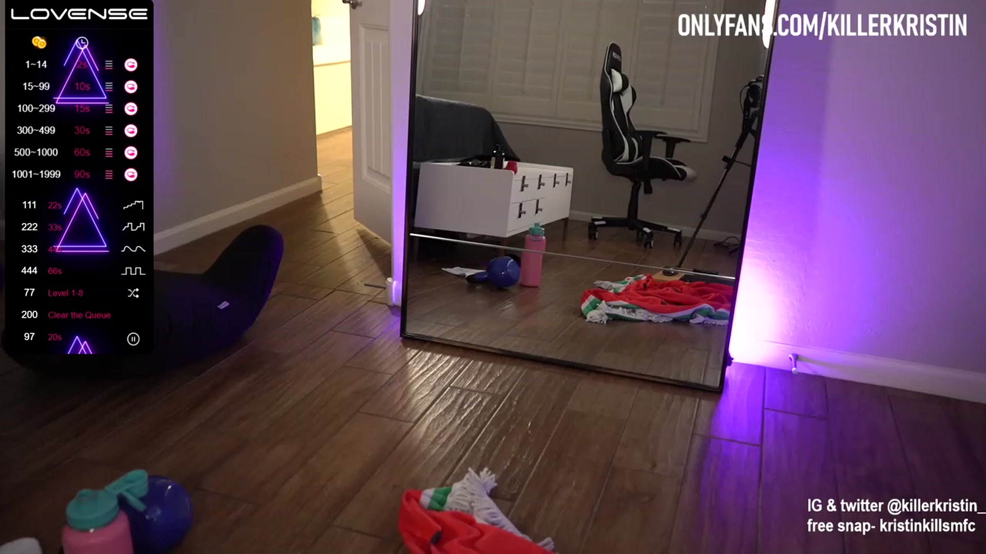 Gallery image thumbnail from KillerKristin's myfreecams stream on, 06/26/2023, 02:55 image 20 of 20