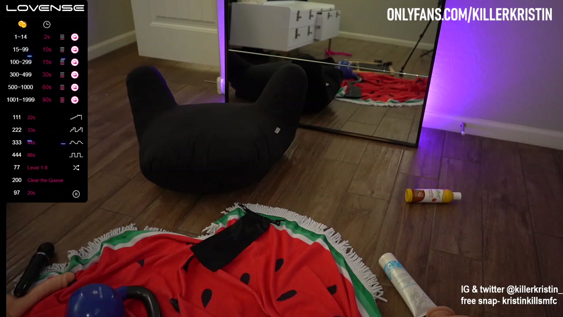 Gallery image thumbnail from KillerKristin's myfreecams stream on, 06/29/2023, 21:37 image 15 of 20