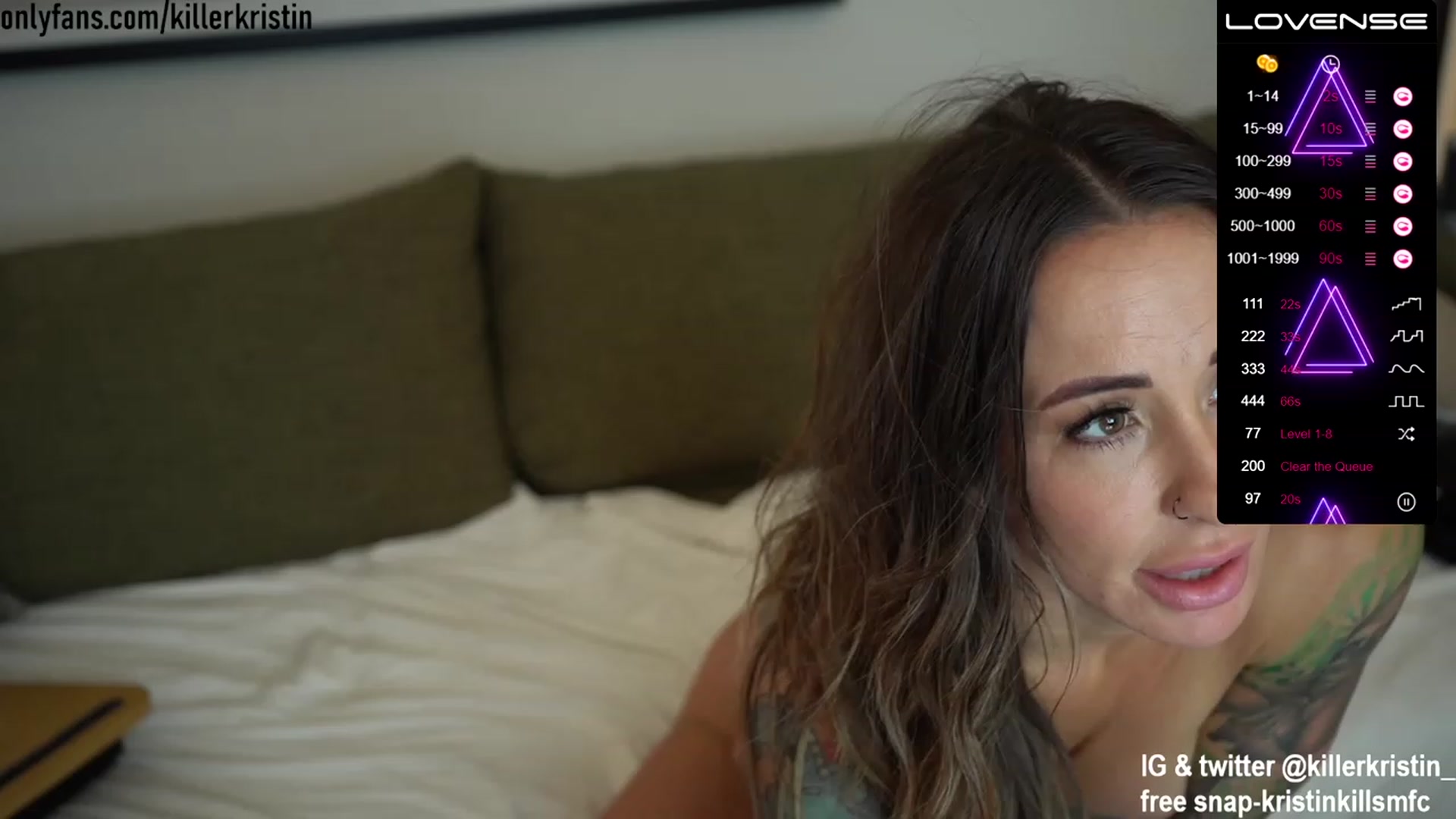 Gallery image thumbnail from KillerKristin's myfreecams stream on, 07/12/2023, 20:06 image 4 of 20