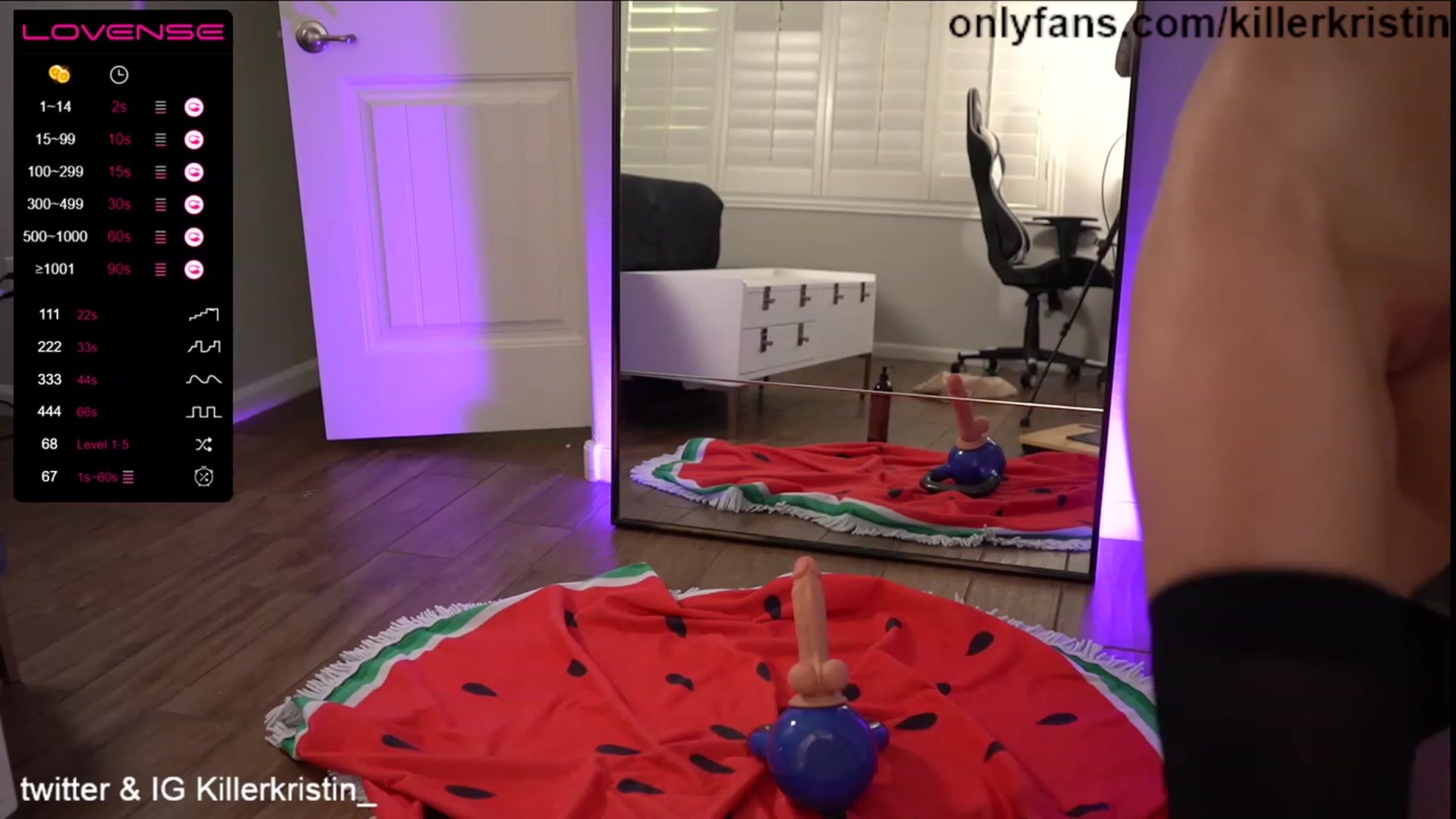 Gallery image thumbnail from KillerKristin's myfreecams stream on, 08/14/2023, 20:44 image 1 of 20