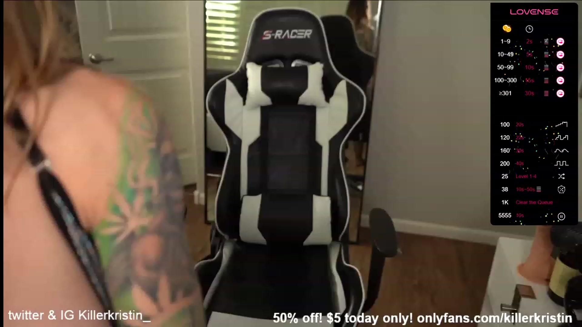 Gallery image thumbnail from KillerKristin's myfreecams stream on, 11/24/2023, 18:59 image 12 of 20