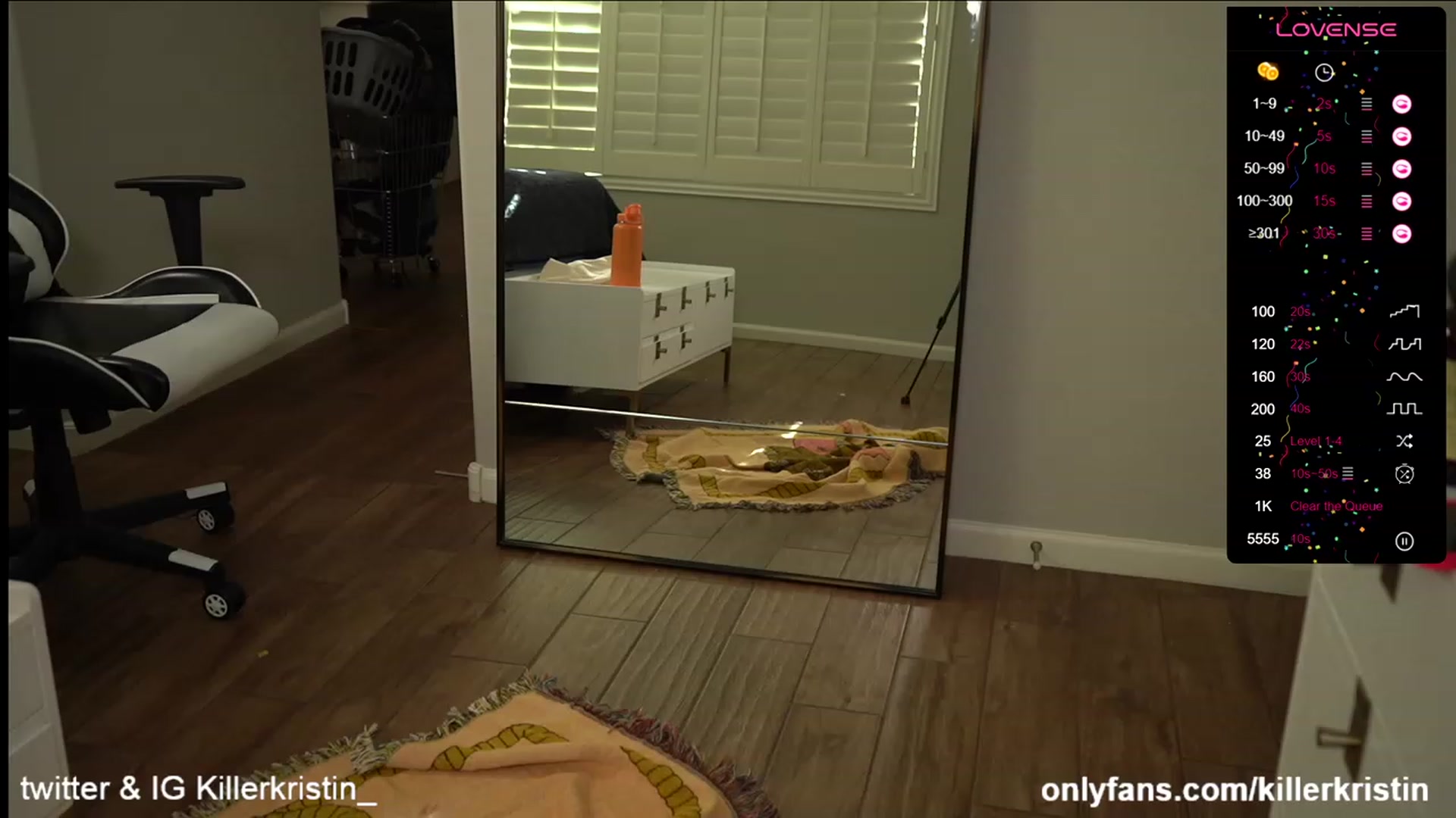 Gallery image thumbnail from KillerKristin's myfreecams stream on, 11/26/2023, 20:18 image 5 of 20