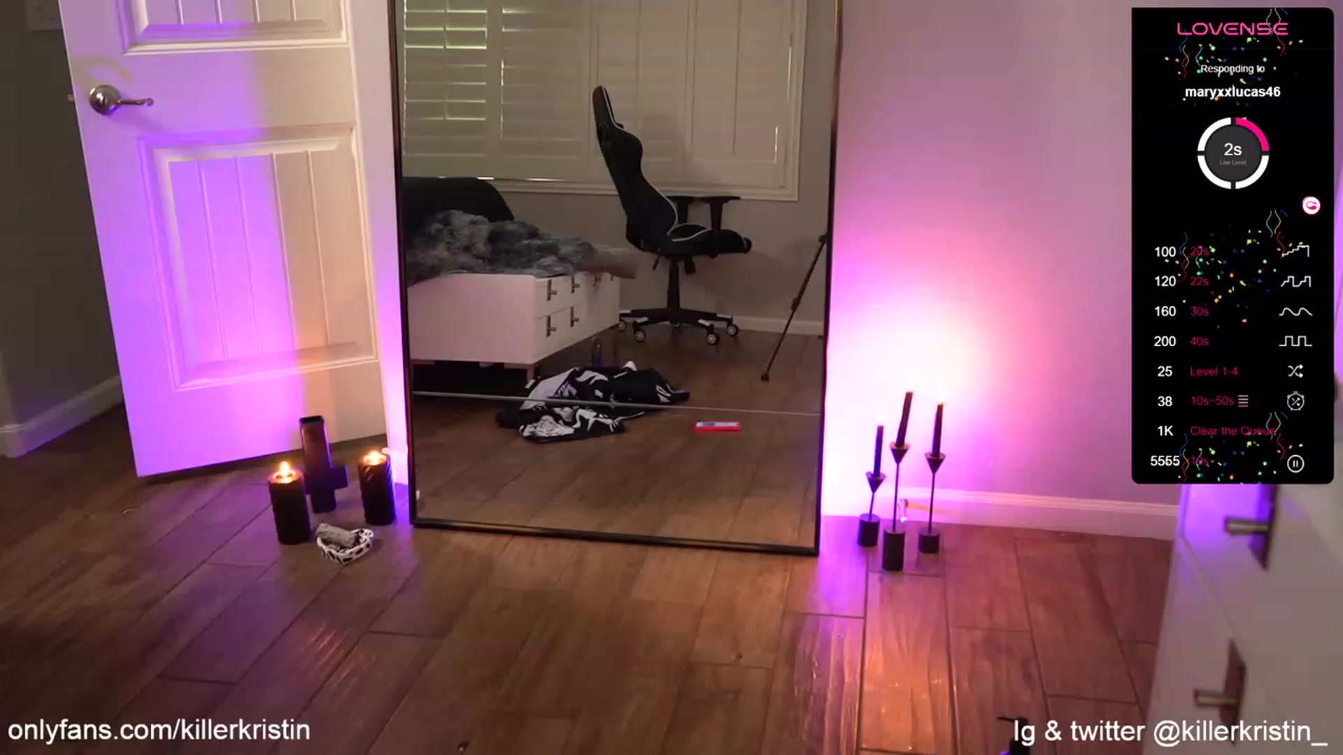 Gallery image thumbnail from KillerKristin's myfreecams stream on, 01/07/2024, 20:35 image 18 of 20
