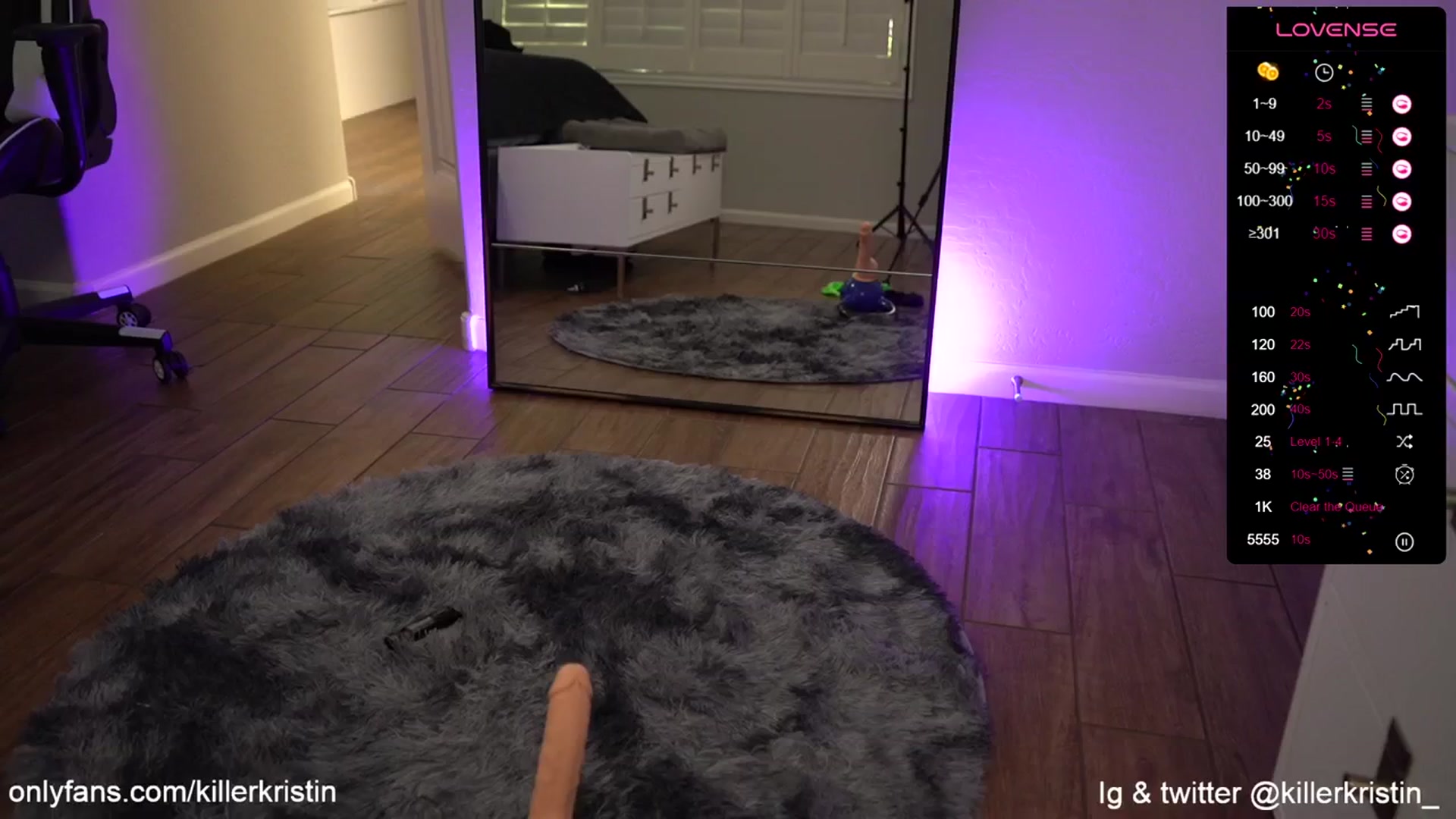 Gallery image thumbnail from KillerKristin's myfreecams stream on, 01/12/2024, 20:38 image 17 of 20