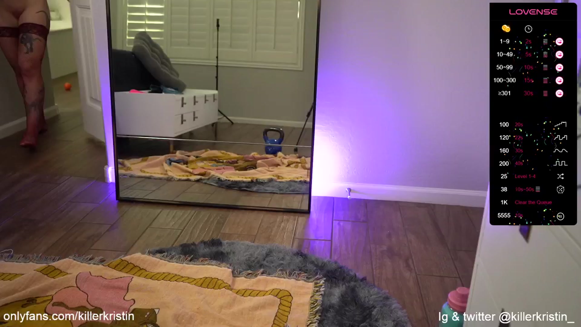 Gallery image thumbnail from KillerKristin's myfreecams stream on, 01/27/2024, 21:35 image 17 of 20