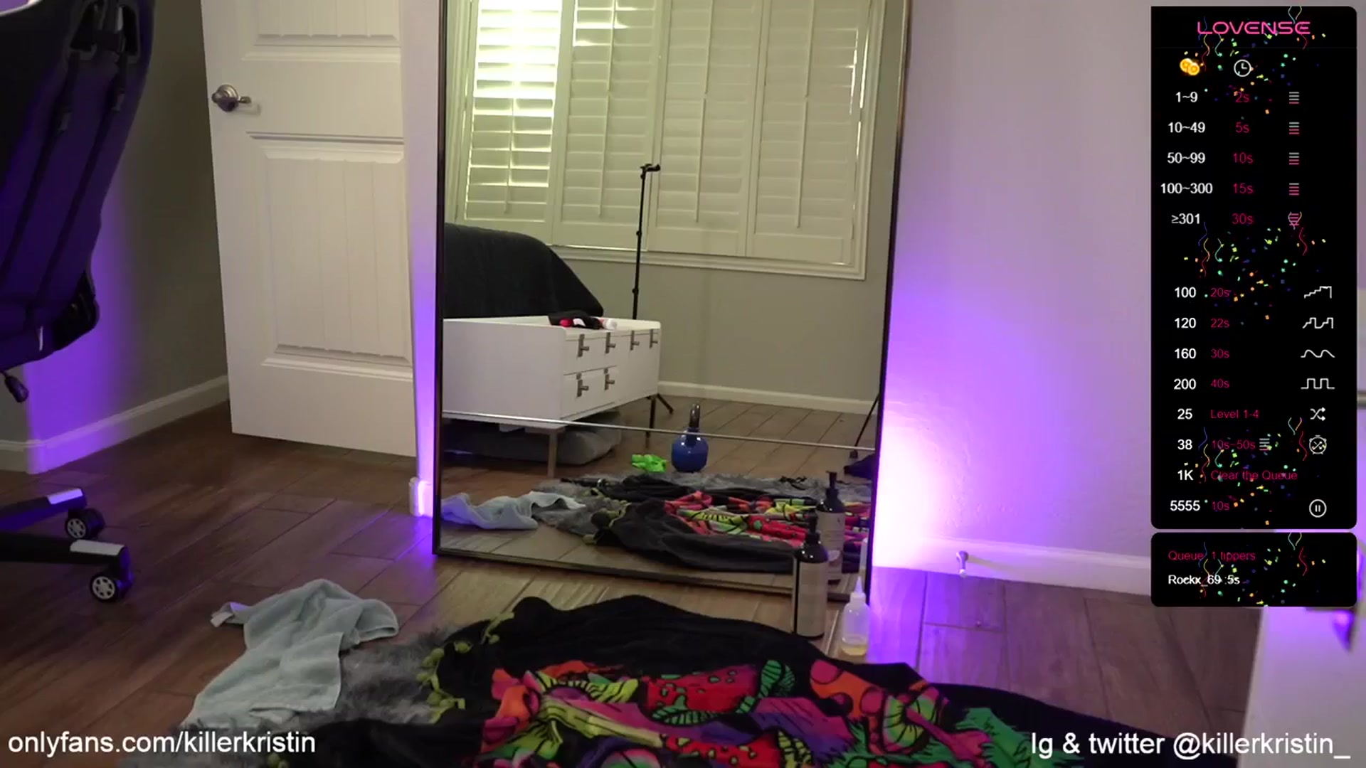 Gallery image thumbnail from KillerKristin's myfreecams stream on, 02/03/2024, 21:26 image 8 of 20