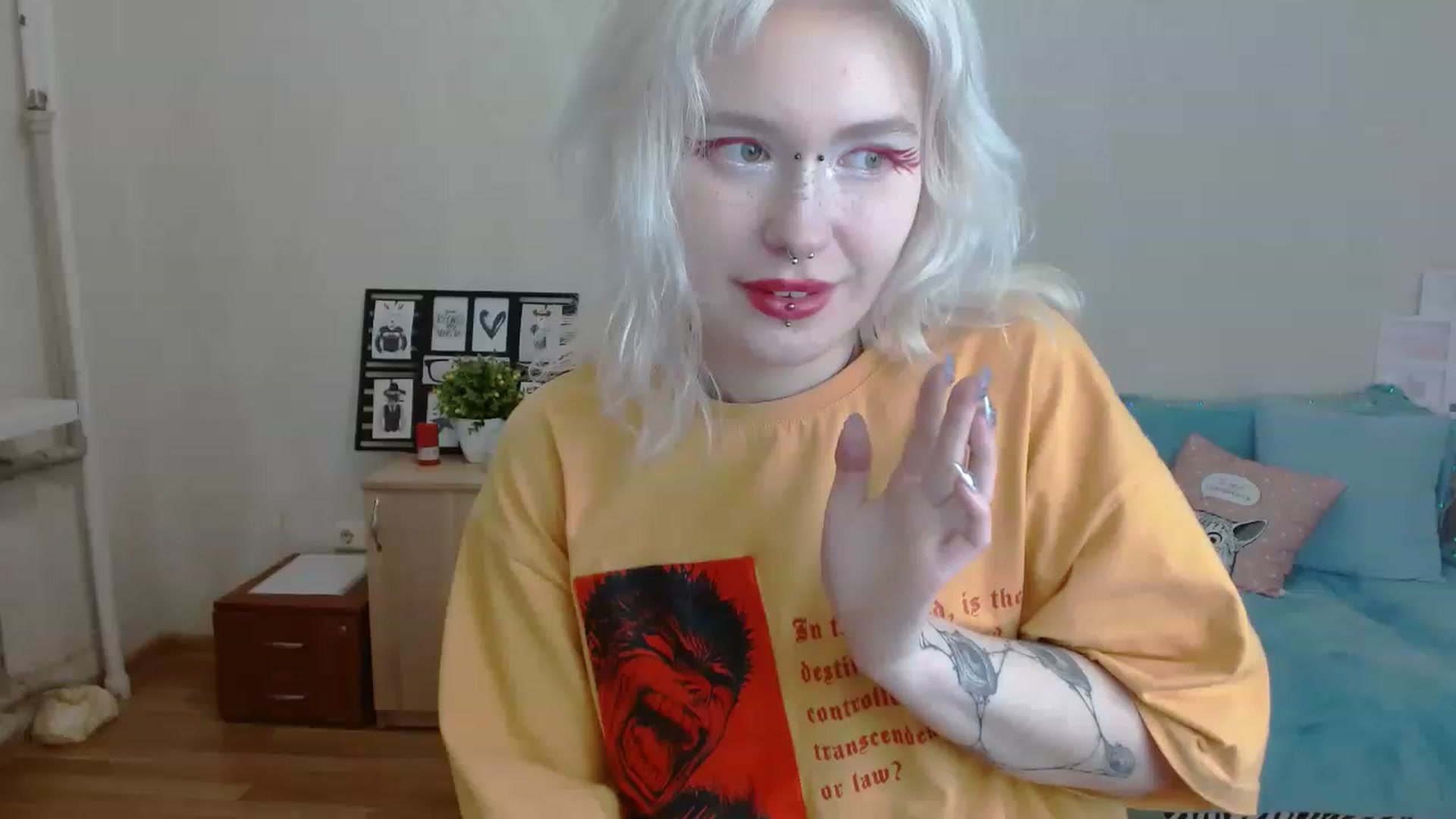 Gallery image thumbnail from Killinna's myfreecams stream on, 04/09/2023, 15:35 image 3 of 20