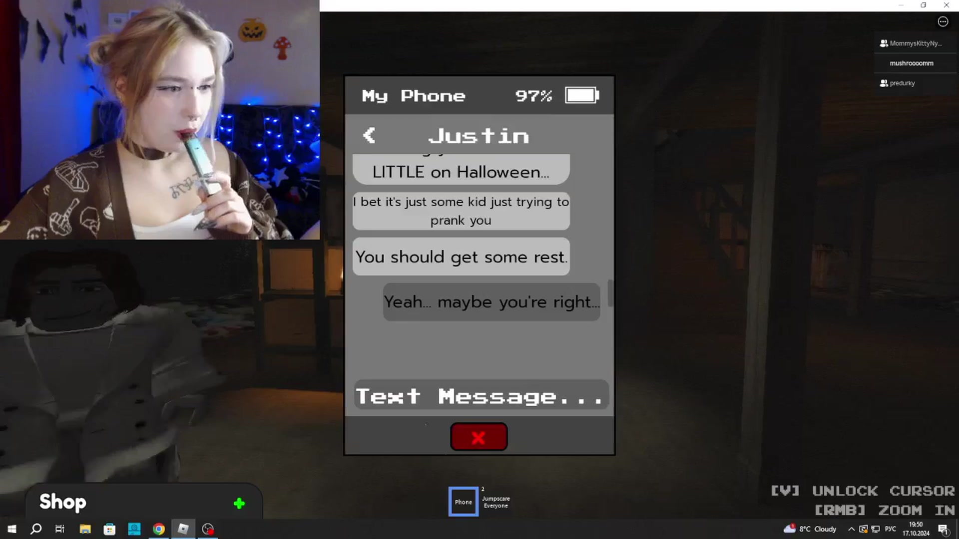 Gallery image thumbnail from Killinna's myfreecams stream on, 10/17/2024, 17:03 image 17 of 20