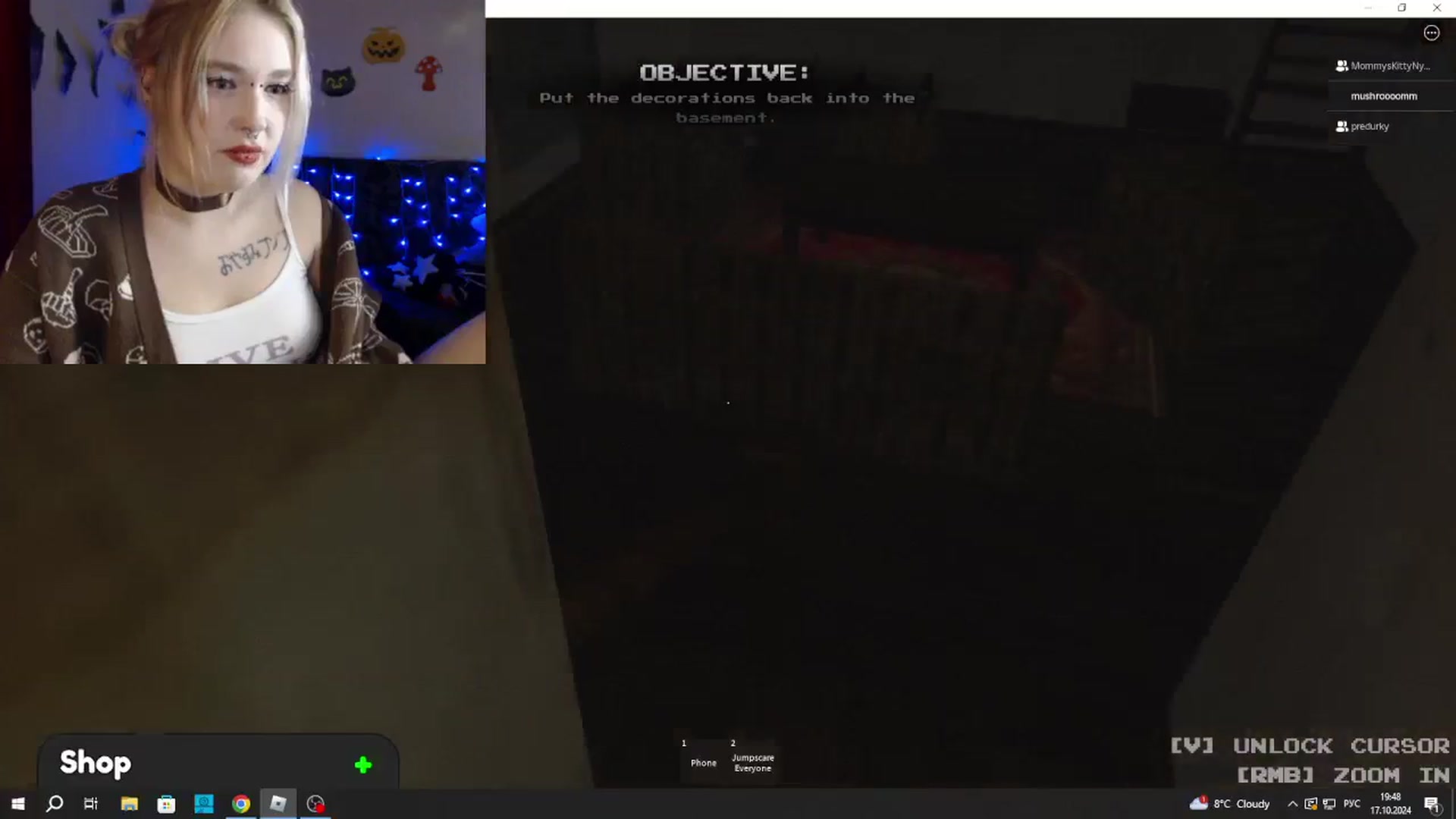 Gallery image thumbnail from Killinna's myfreecams stream on, 10/17/2024, 17:03 image 16 of 20
