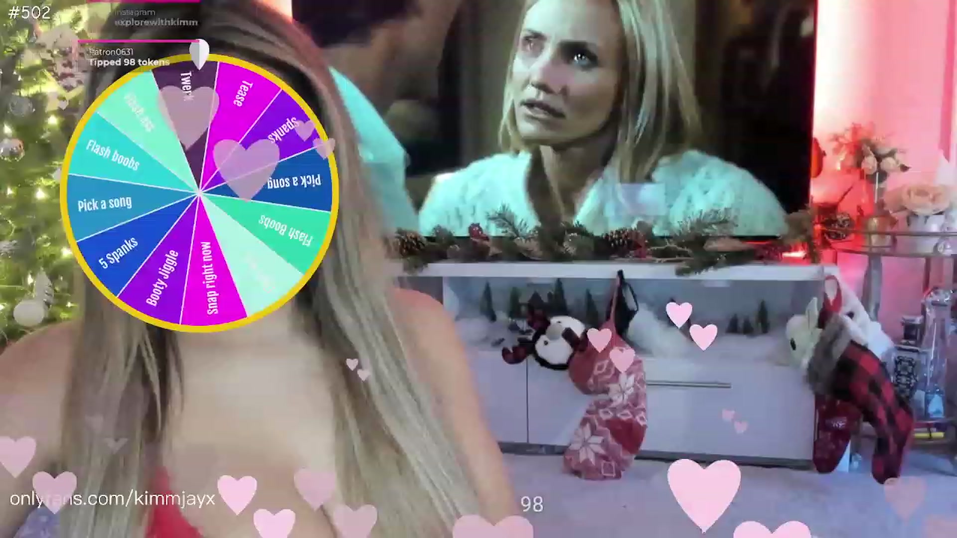 Gallery image thumbnail from Kimmjayx's myfreecams stream on, 12/24/2022, 08:46 image 15 of 20