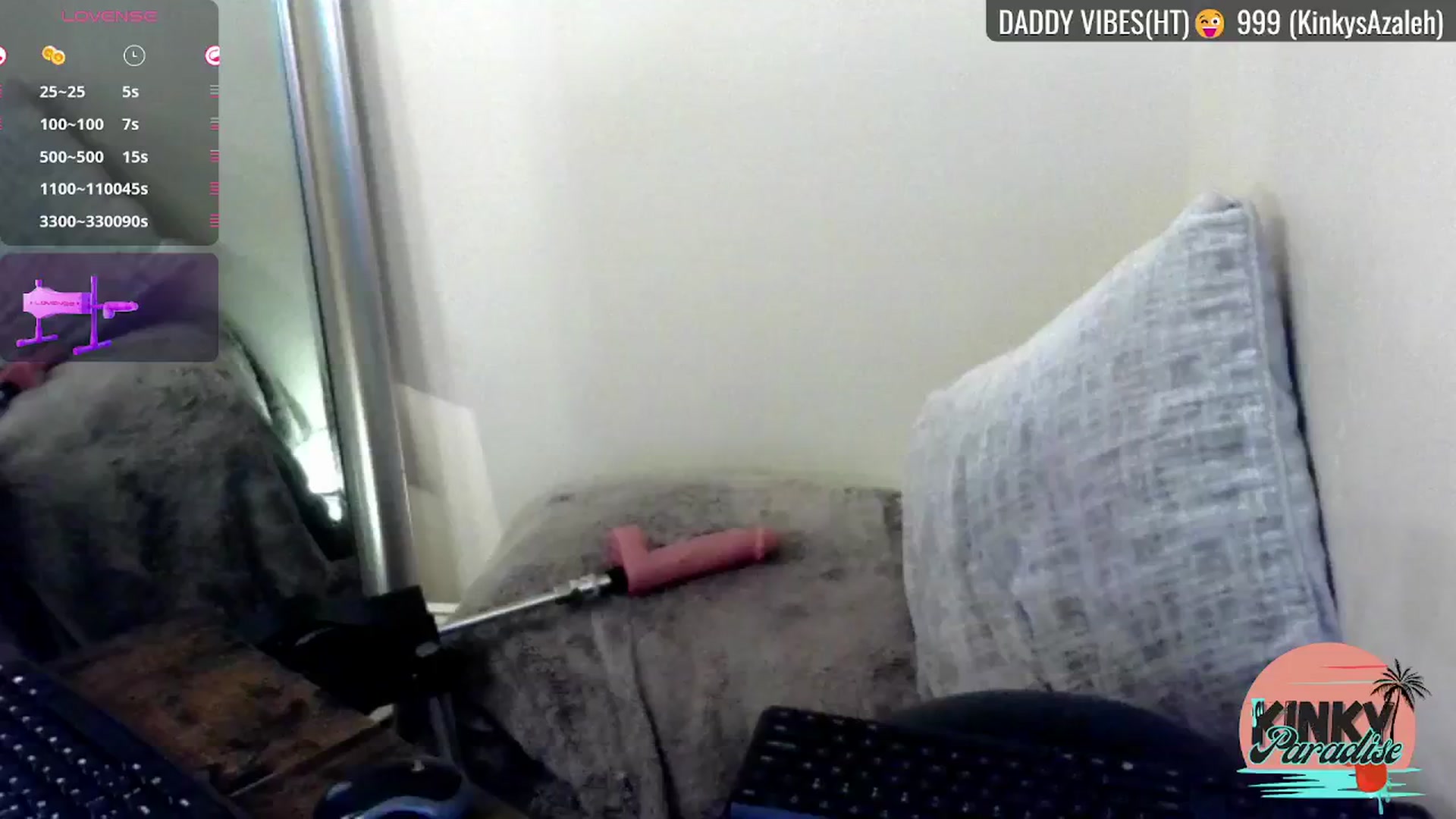 Gallery image thumbnail from KinkyParadise's myfreecams stream on, 10/13/2024, 03:44 image 9 of 20