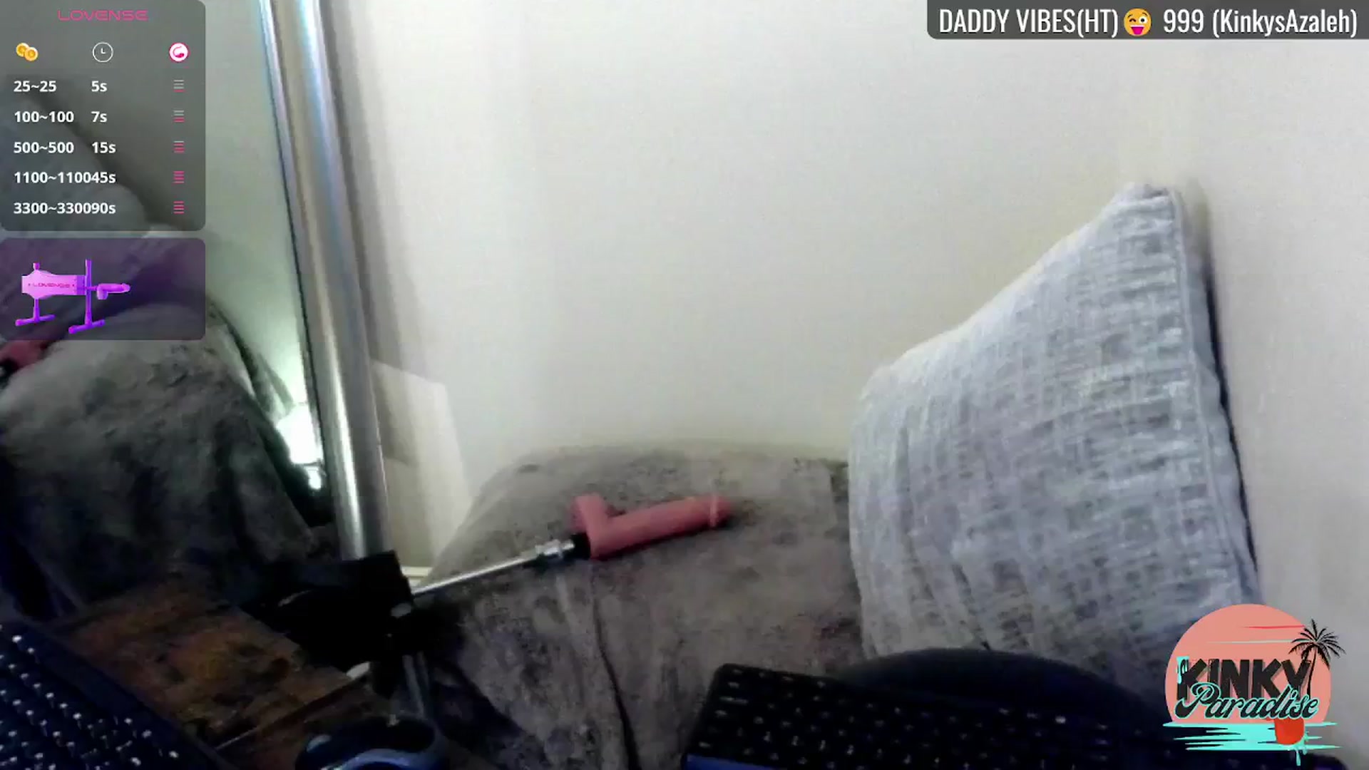 Gallery image thumbnail from KinkyParadise's myfreecams stream on, 10/13/2024, 03:44 image 12 of 20