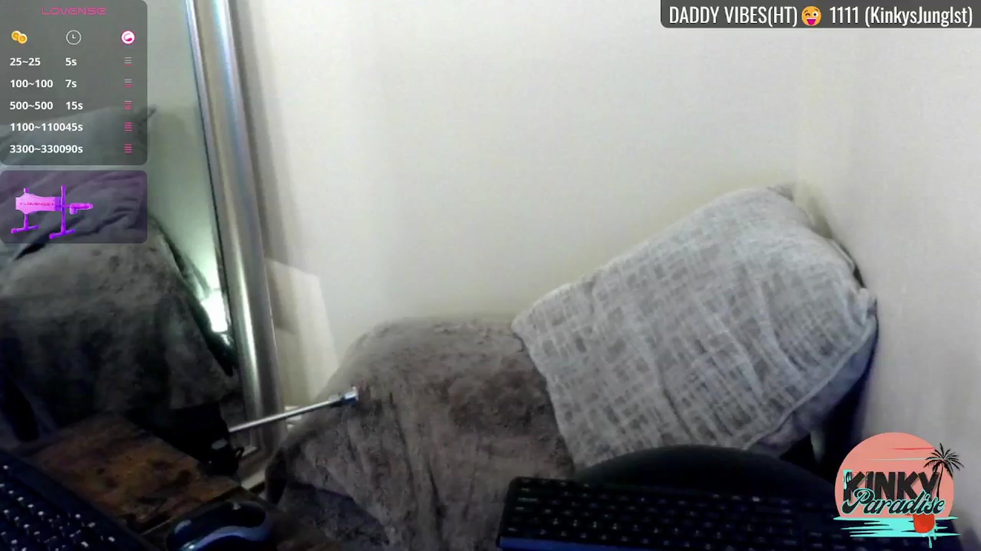 Gallery image thumbnail from KinkyParadise's myfreecams stream on, 10/13/2024, 05:24 image 7 of 20