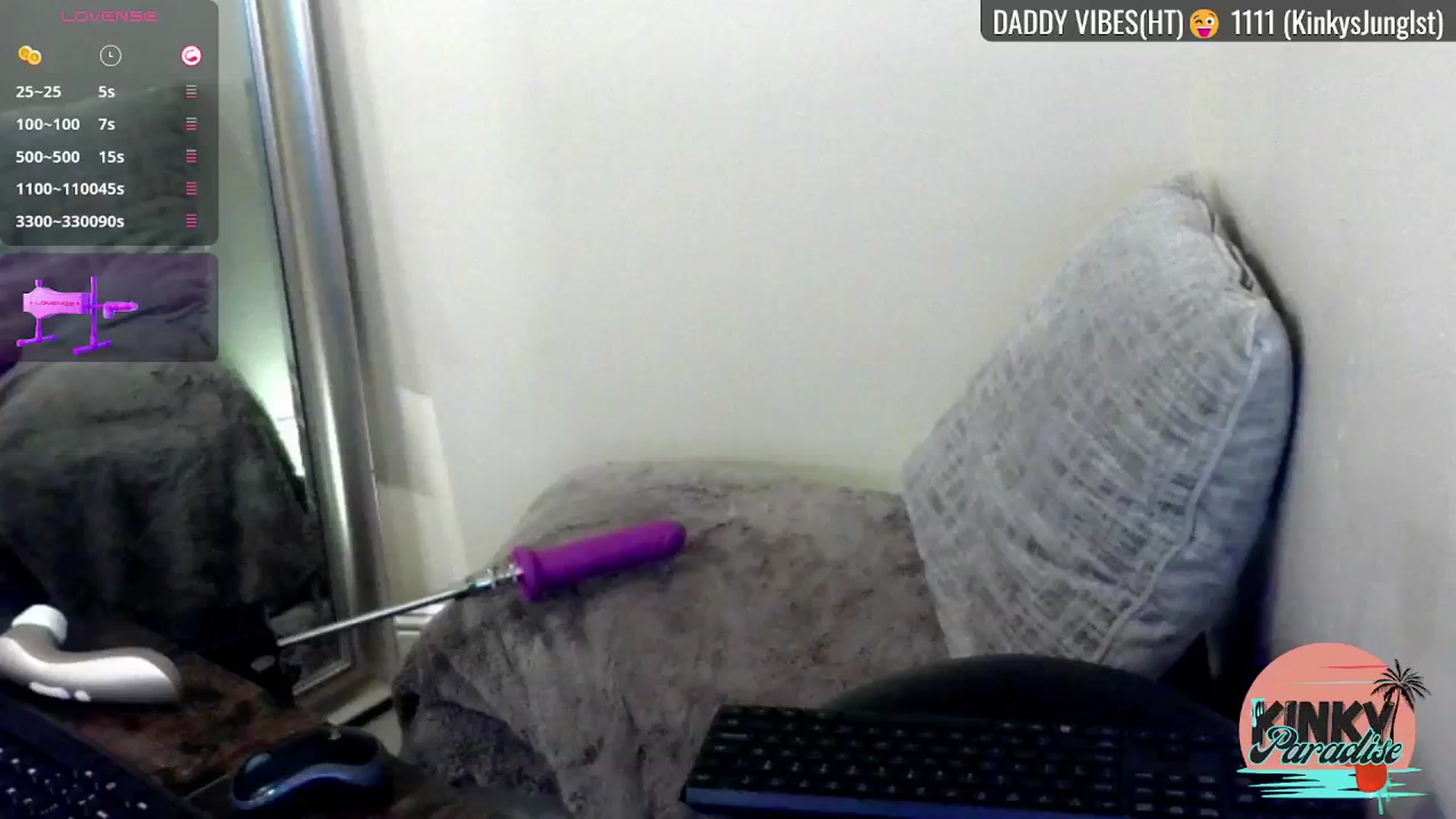 Gallery image thumbnail from KinkyParadise's myfreecams stream on, 10/13/2024, 06:09 image 11 of 20
