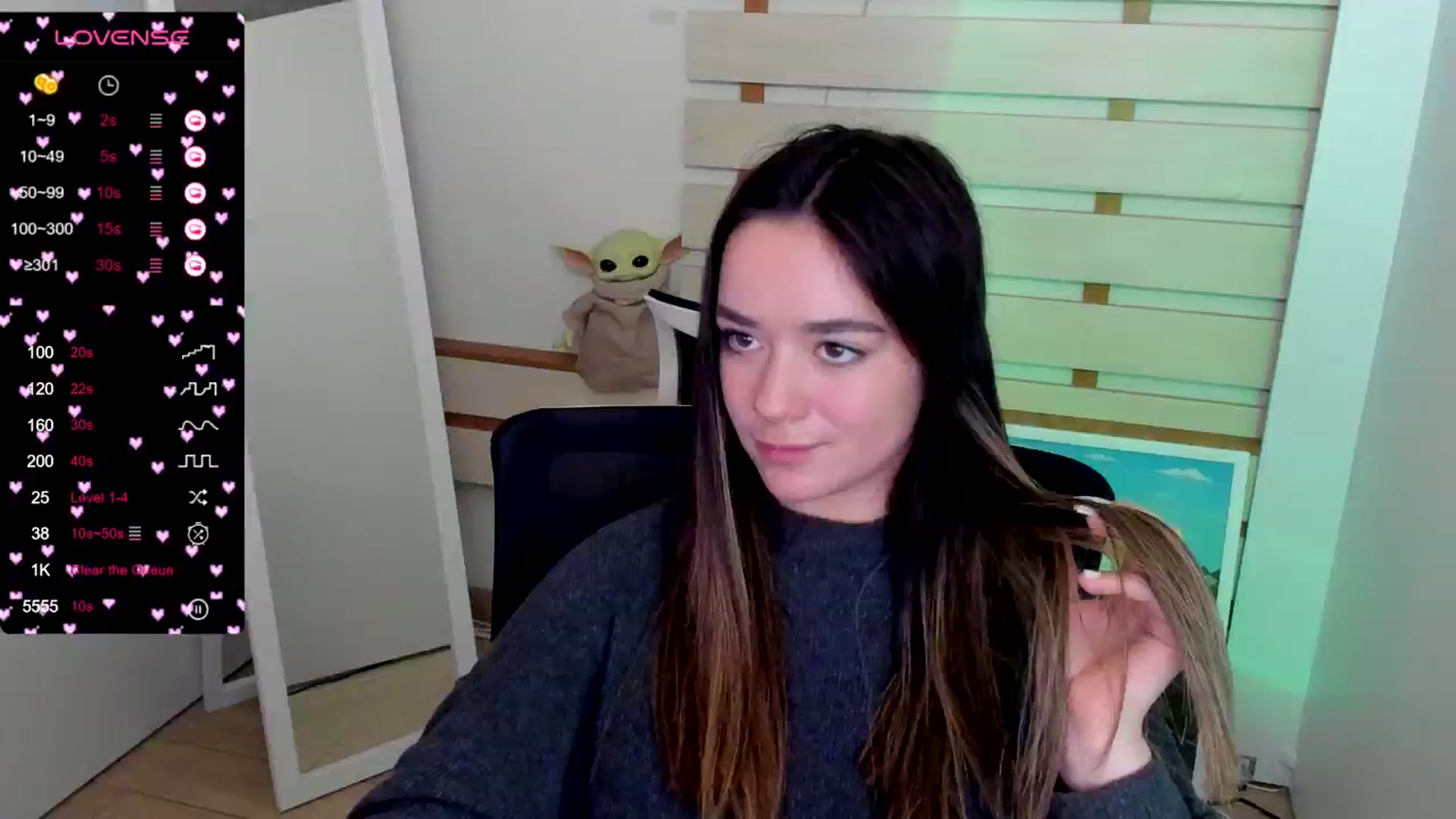 Gallery image thumbnail from KiraLove's myfreecams stream on, 12/01/2024, 12:50 image 18 of 20