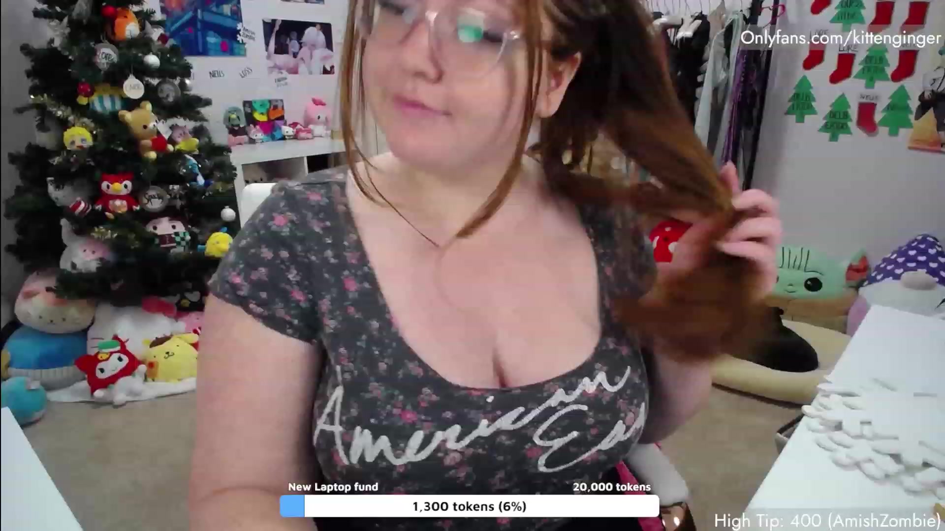 Gallery image thumbnail from KittenGinger's myfreecams stream on, 01/10/2023, 06:01 image 8 of 20