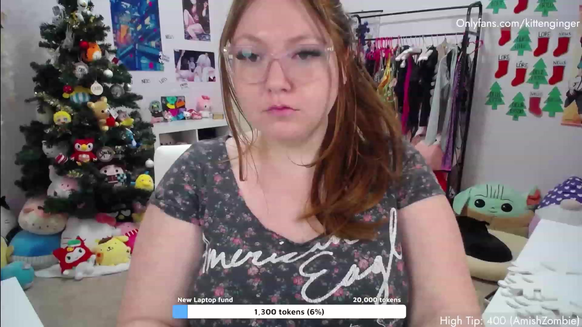 Gallery image thumbnail from KittenGinger's myfreecams stream on, 01/10/2023, 06:01 image 15 of 20